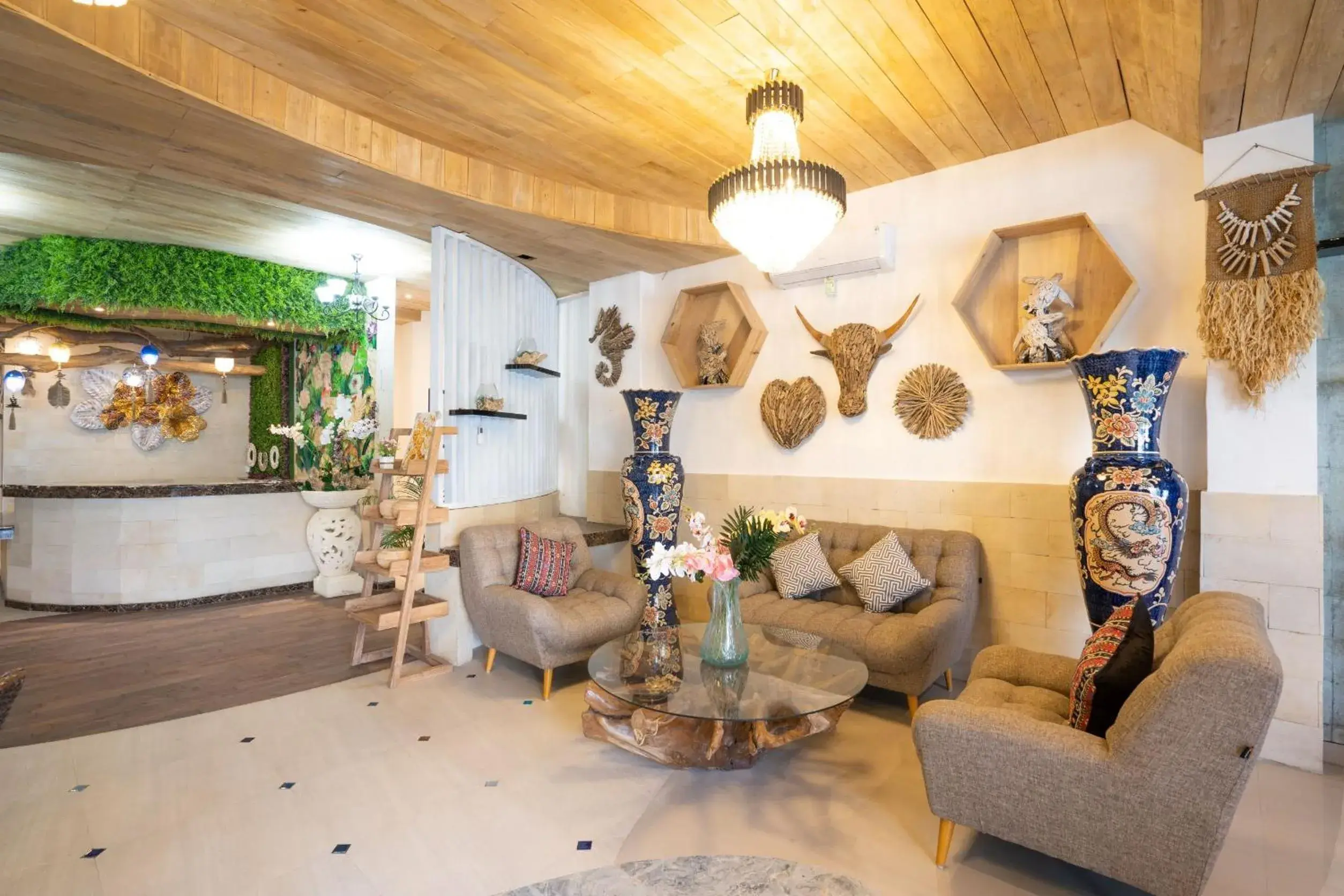 Lobby or reception in Oki Taru Residence Lobby or reception in Oki Taru Residence