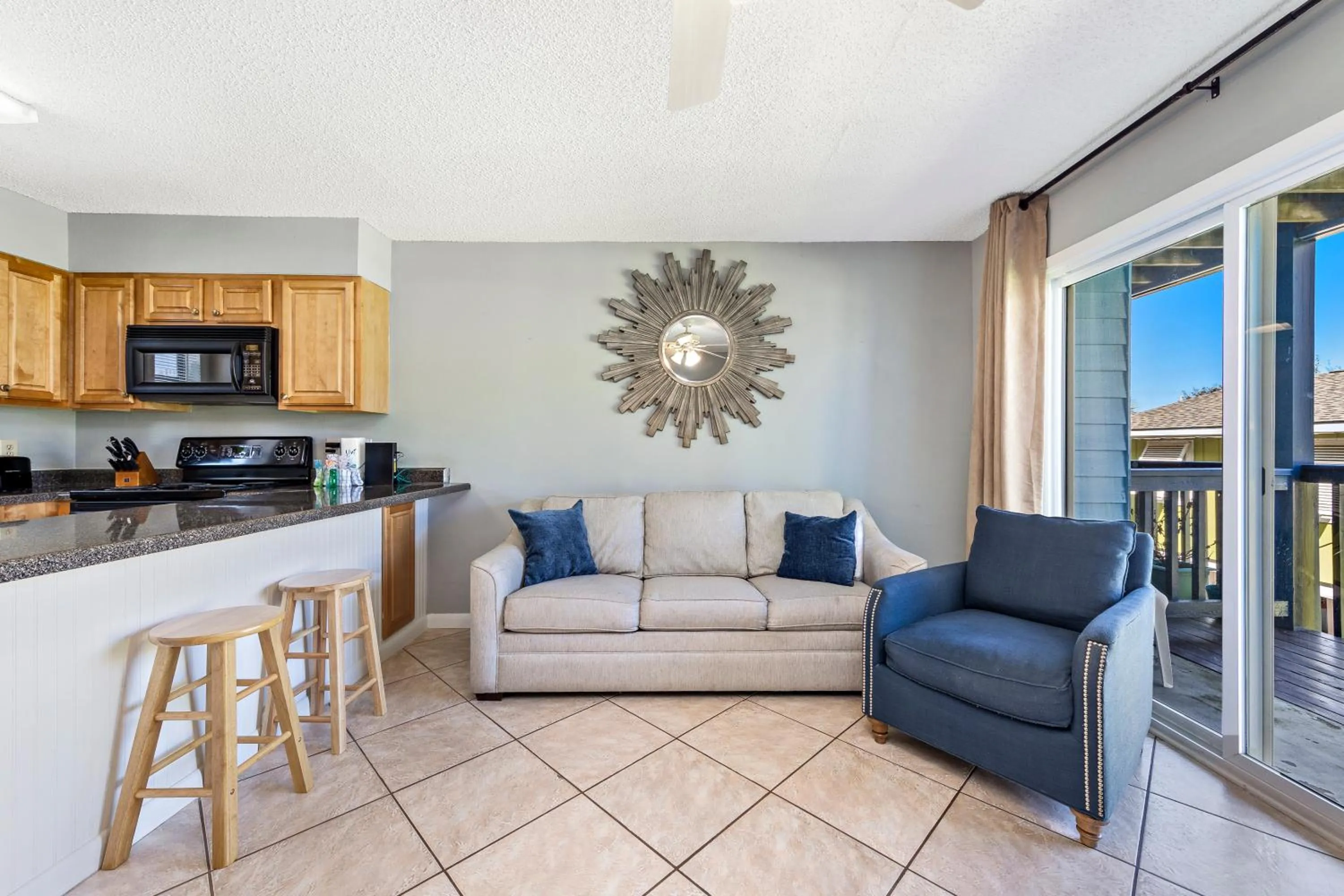 Living room in Lagoon Sun 3