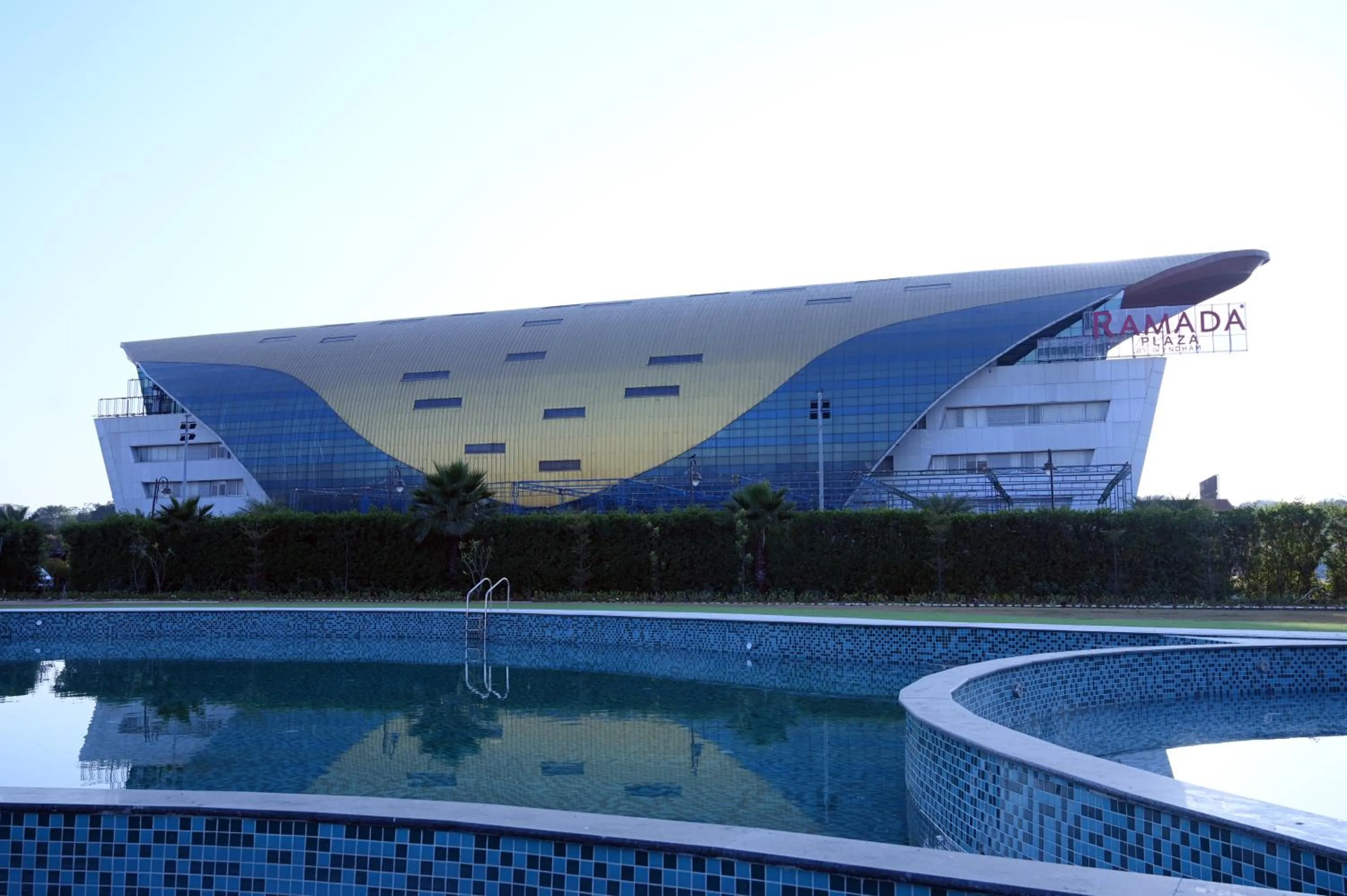 Swimming pool in Ramada Plaza by Wyndham Jammu Vijaypur