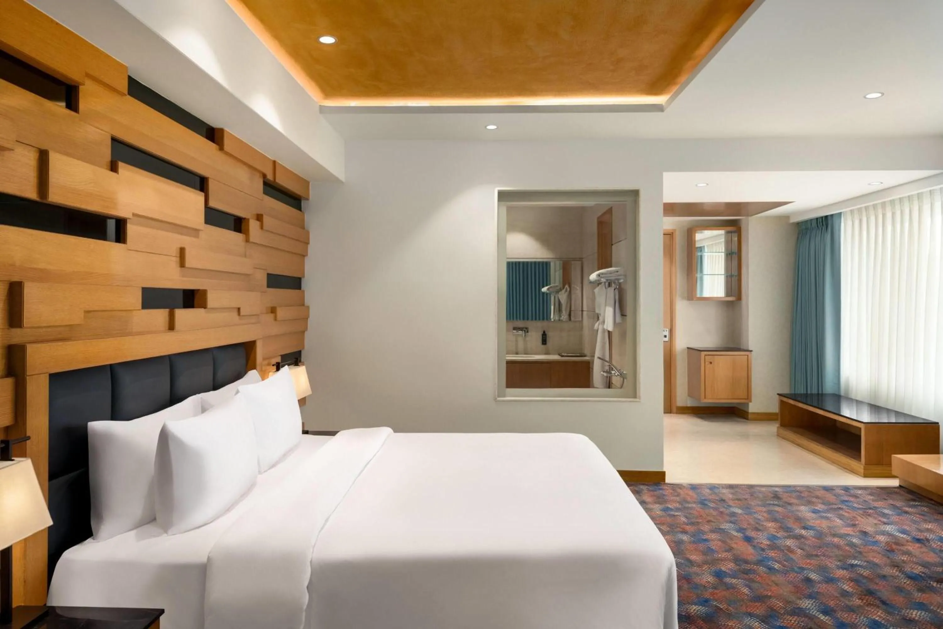 Photo of the whole room, Bed in Ramada Plaza by Wyndham Jammu Vijaypur