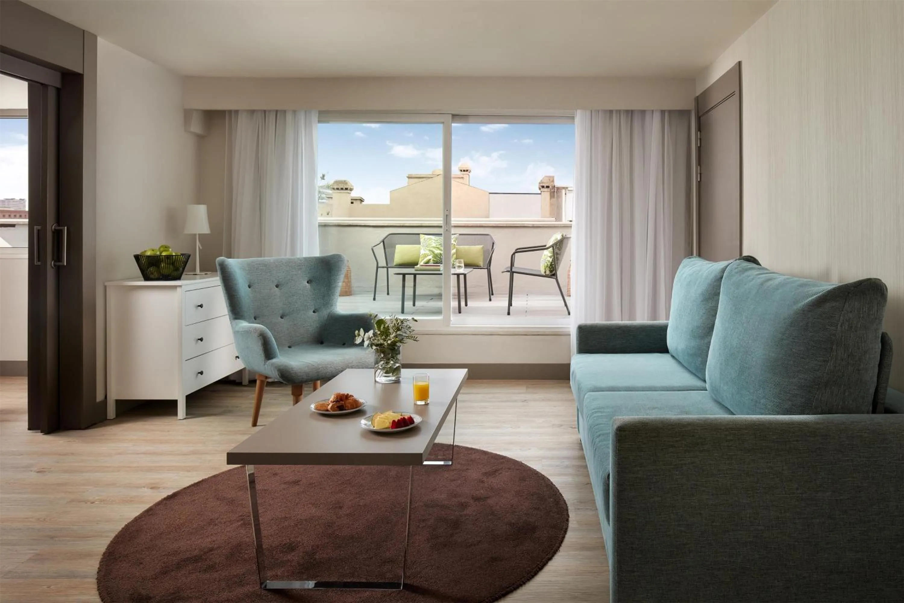 Bedroom in NH Madrid Zurbano