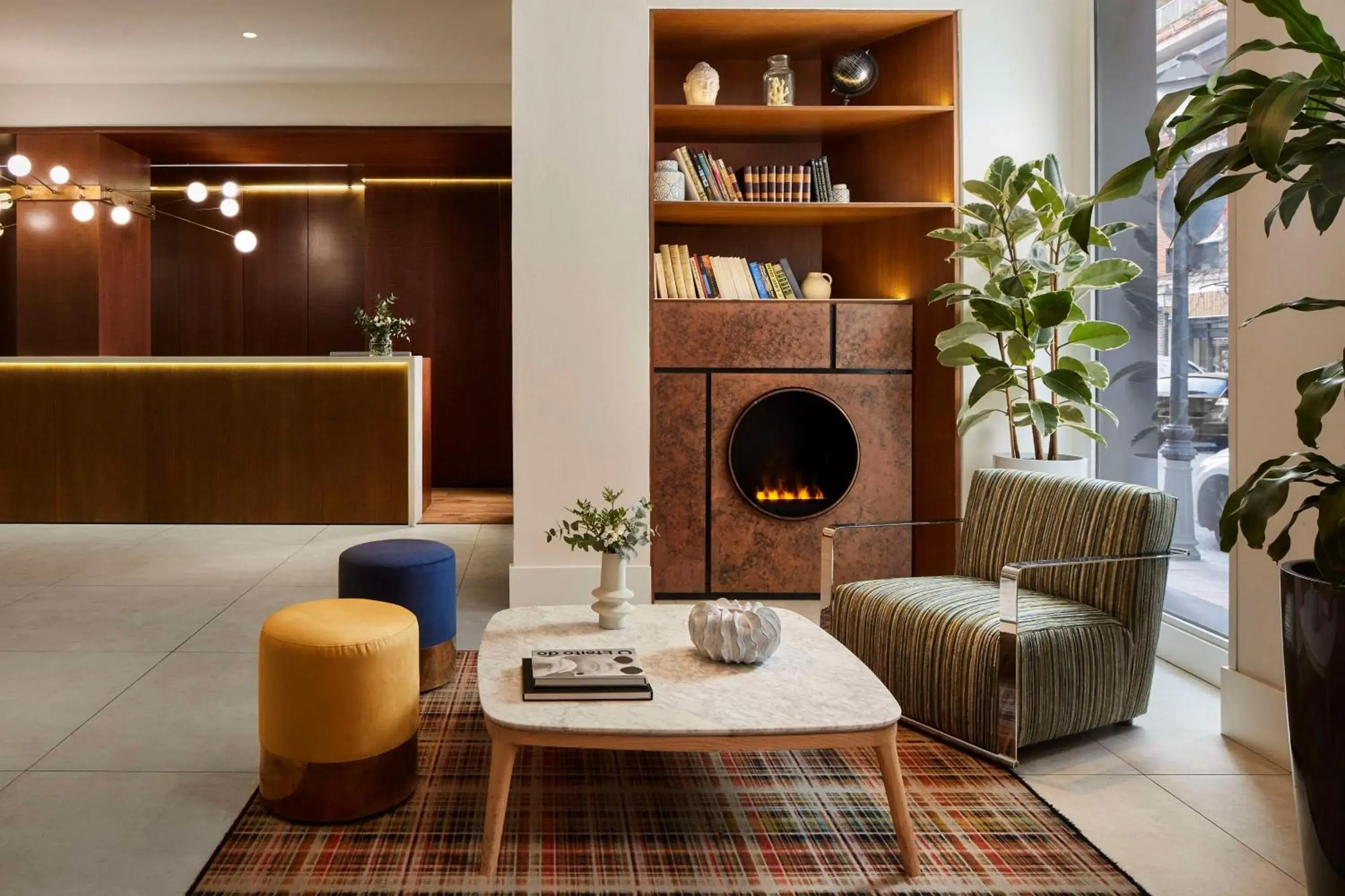 Lobby or reception in NH Madrid Lagasca Lobby or reception in NH Madrid Lagasca