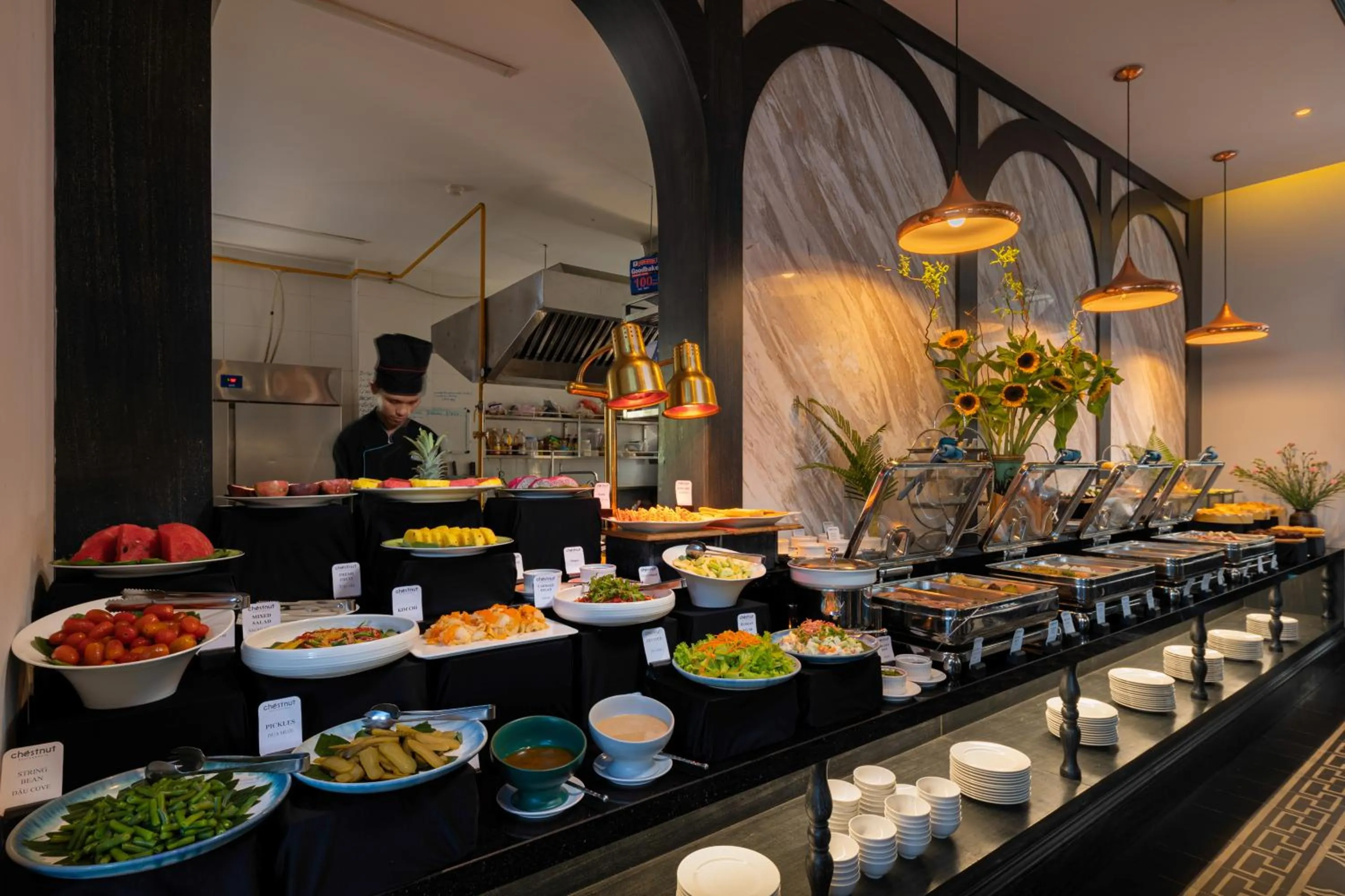 Buffet breakfast in Hoi An Delicacy Hotel & Spa