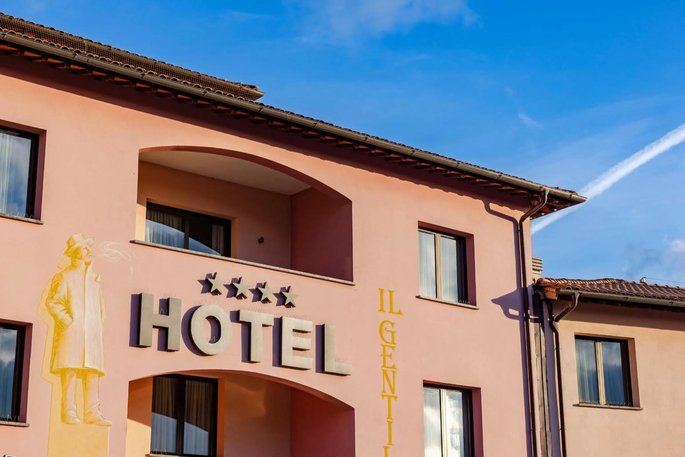 Property building in Il Gentiluomo Hotel & SPA