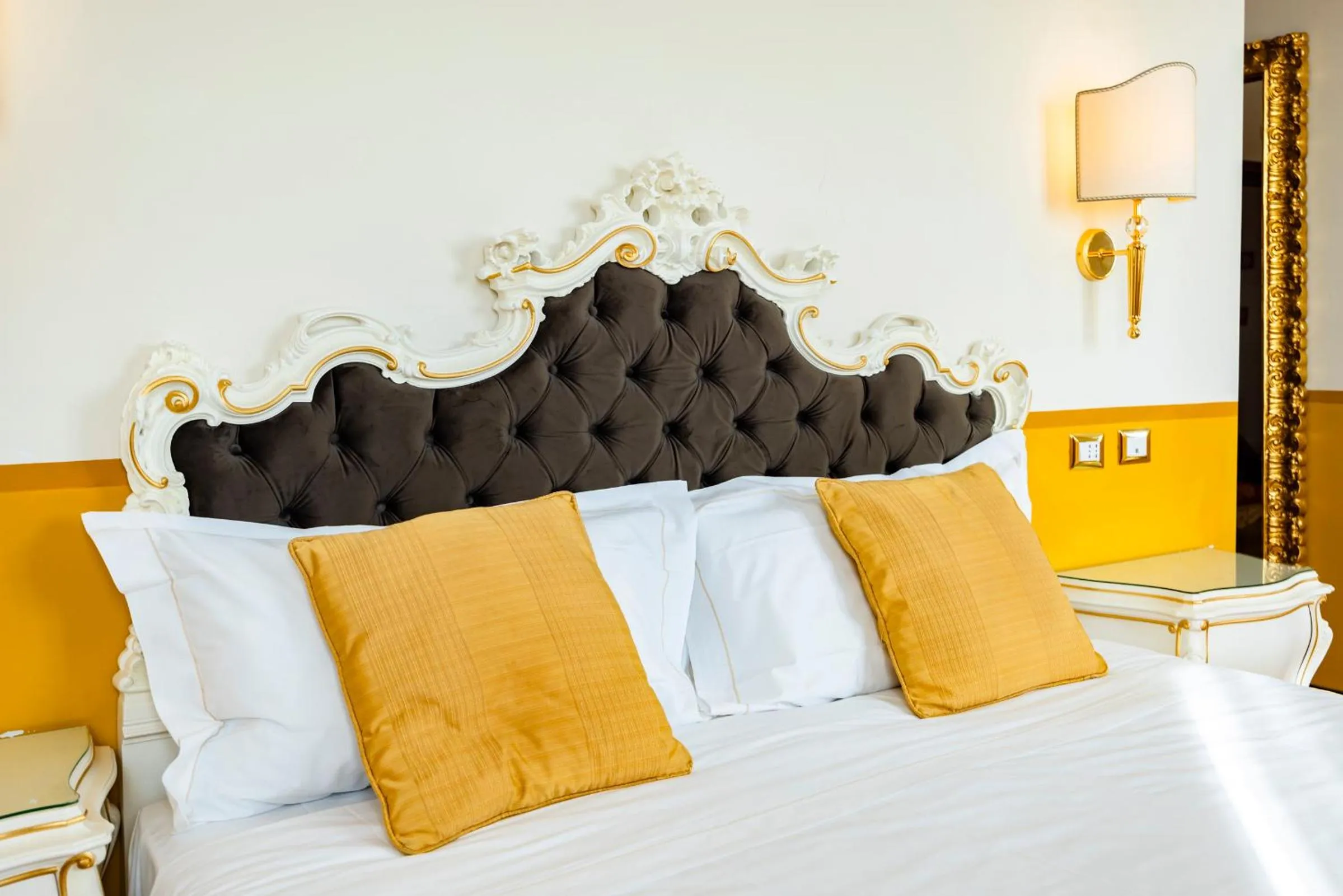 Bed in Il Gentiluomo Hotel & SPA