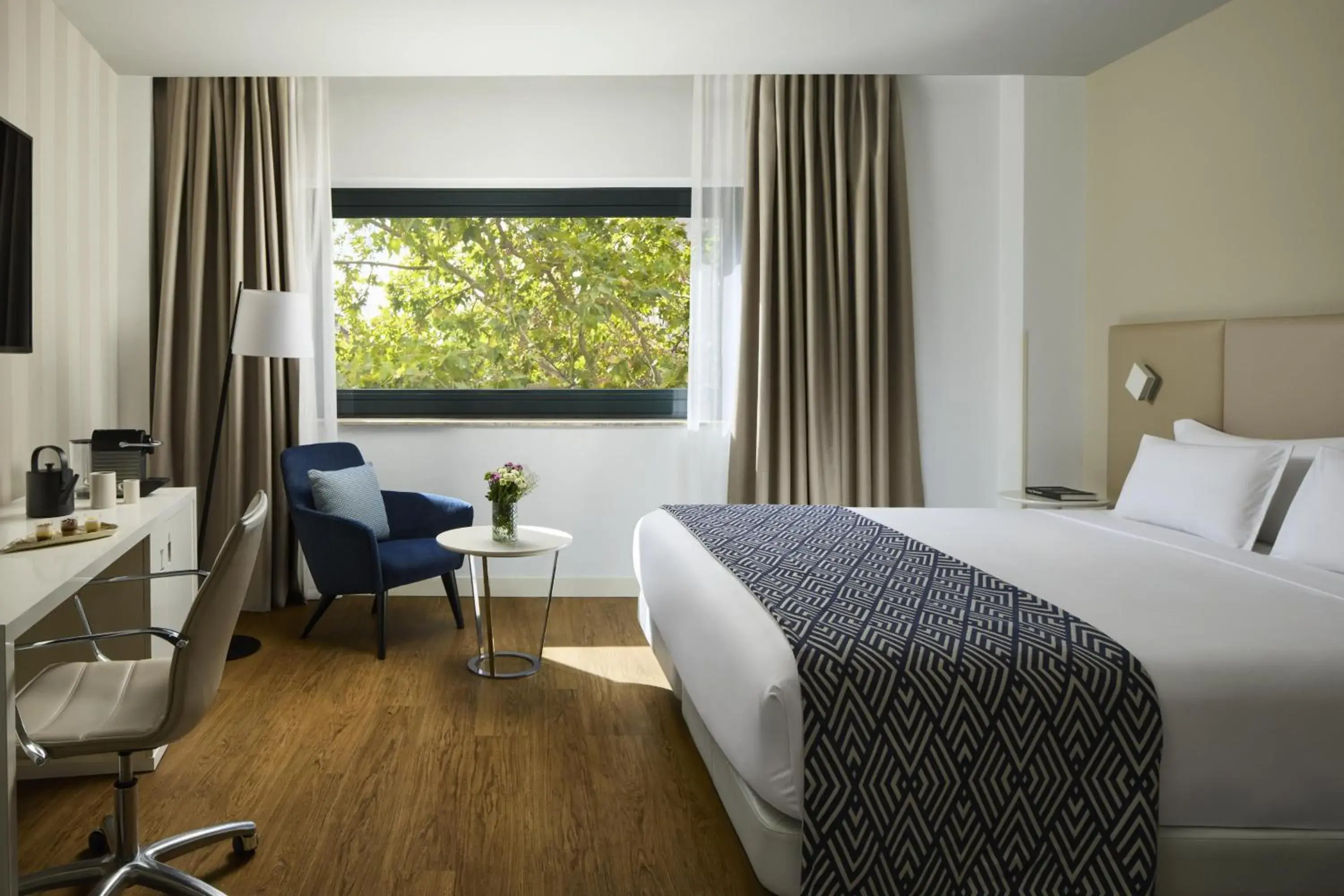 Bedroom, Bed in NH Madrid Ventas Bedroom, Bed in NH Madrid Ventas