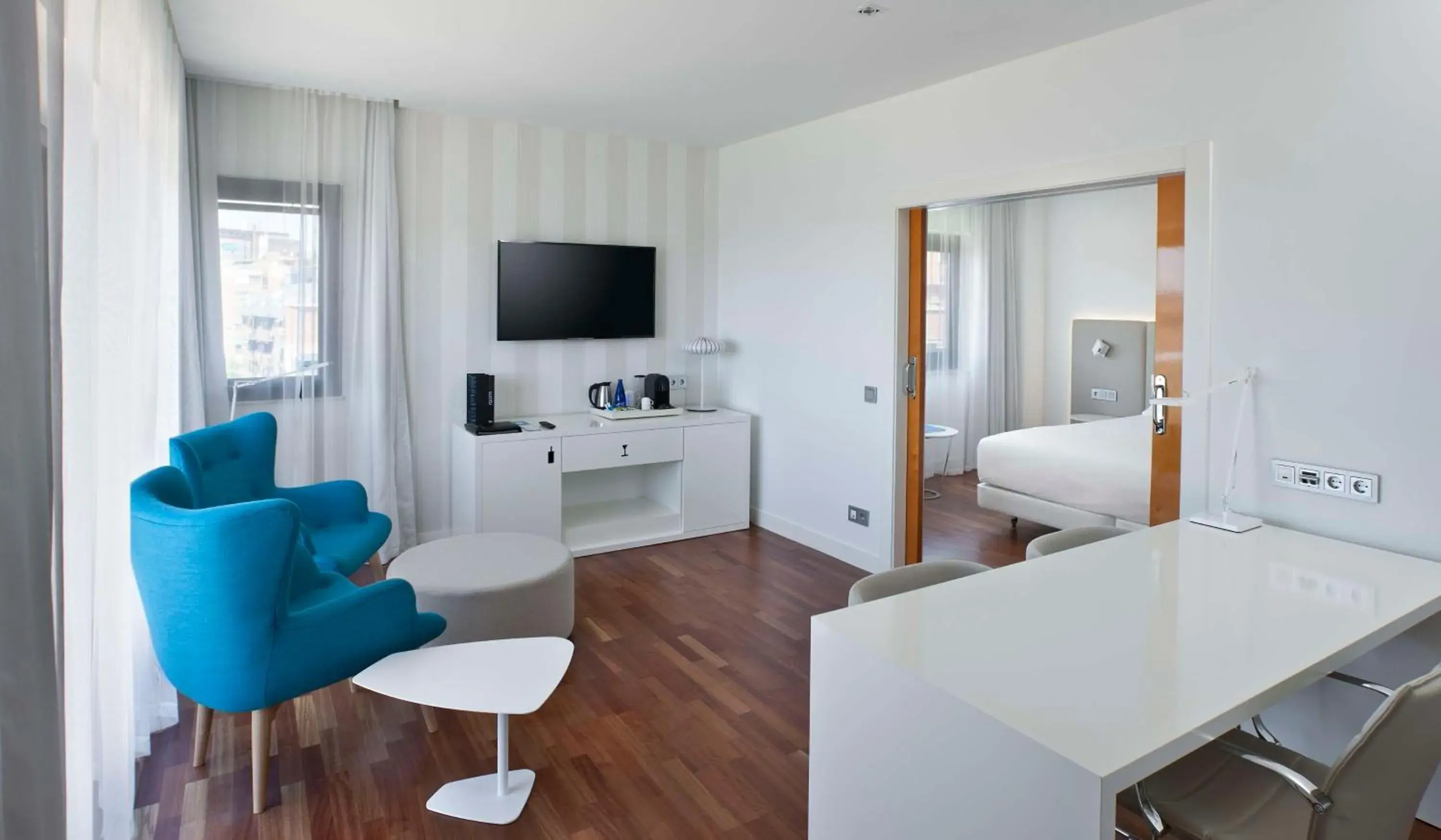 Bedroom, Bed in NH Madrid Ventas Bedroom, Bed in NH Madrid Ventas