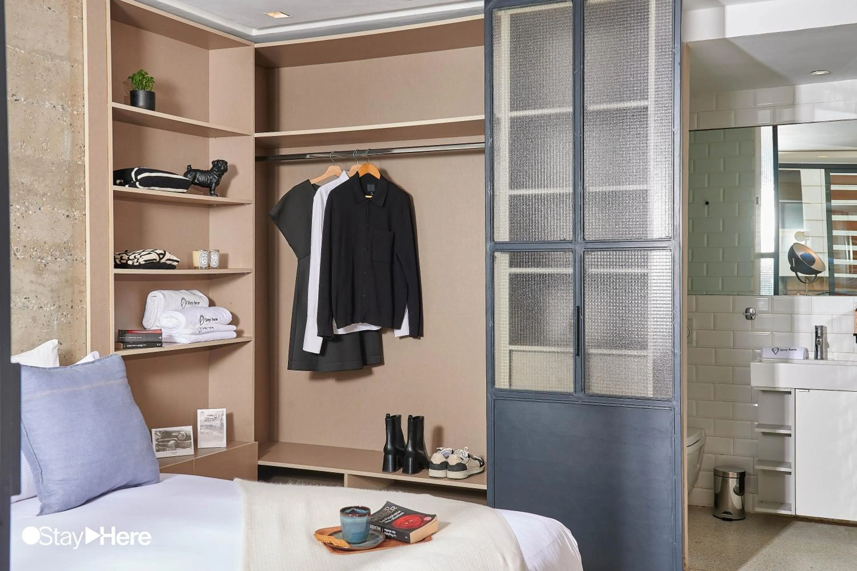 Bedroom, Bed in Stayhere Casablanca - Gauthier 2 - Contemporary Residence