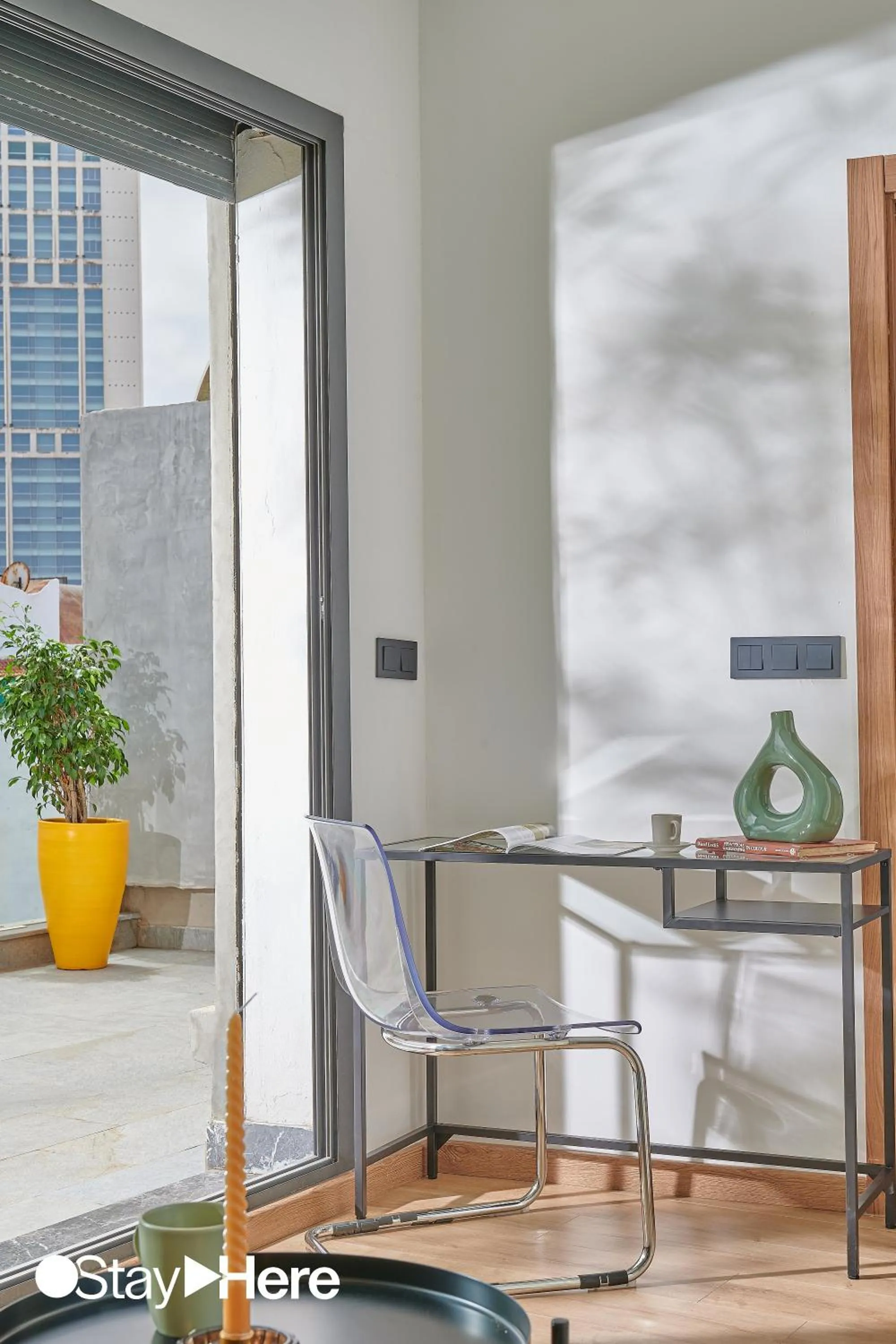 Seating area in Stayhere Casablanca - Gauthier 2 - Contemporary Residence