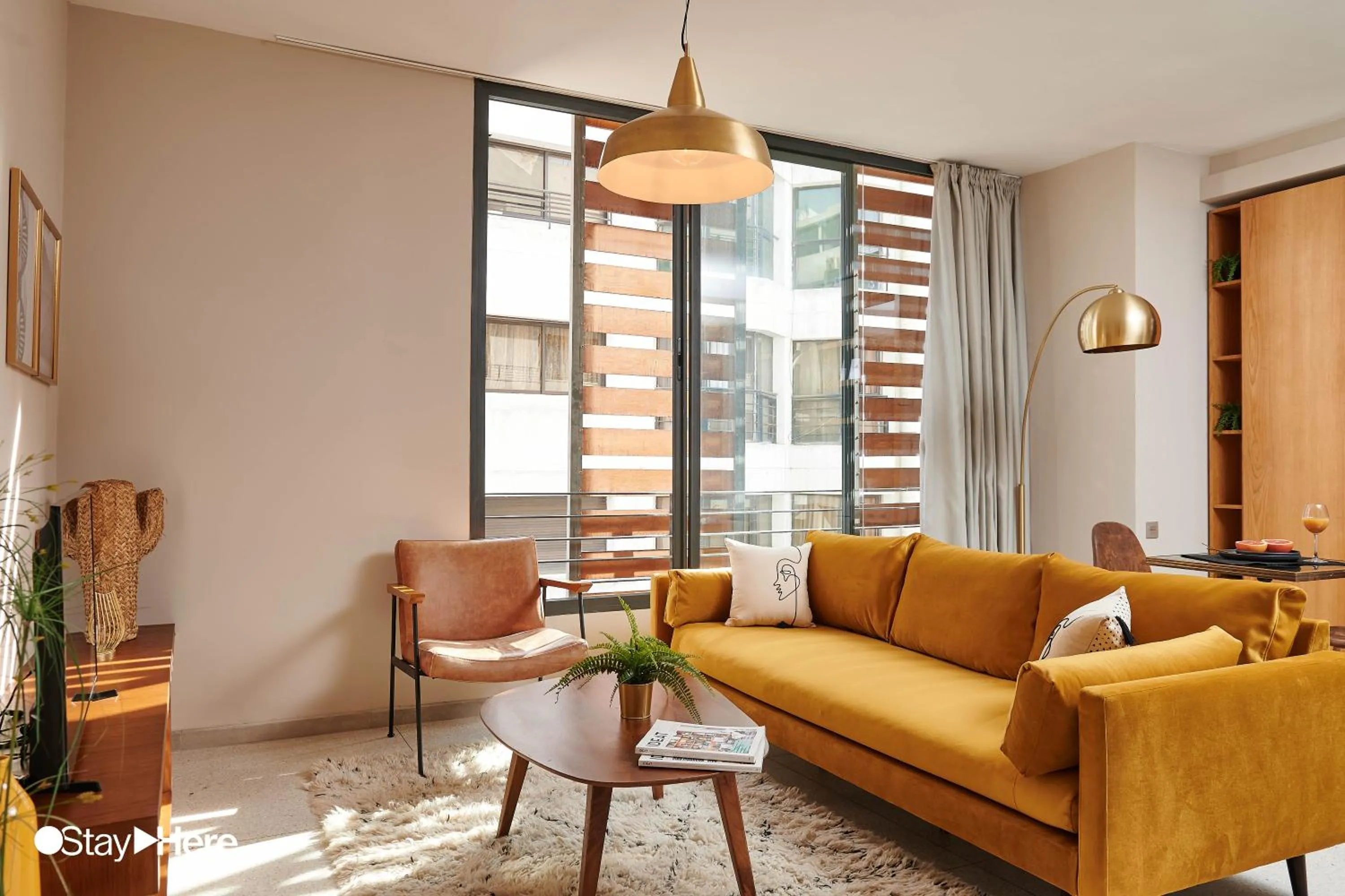 Living room in Stayhere Casablanca - Gauthier 2 - Contemporary Residence