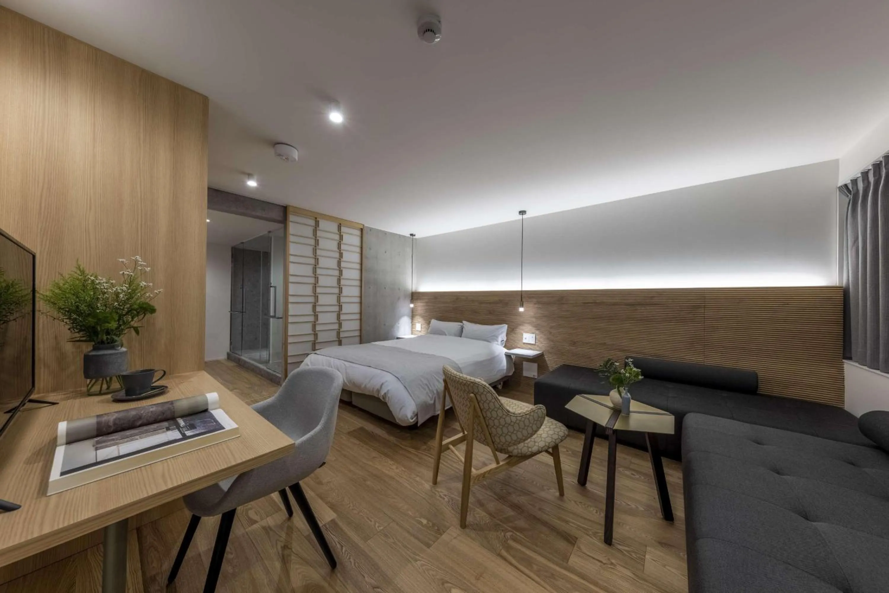 On site in Spatium Ginza Pony