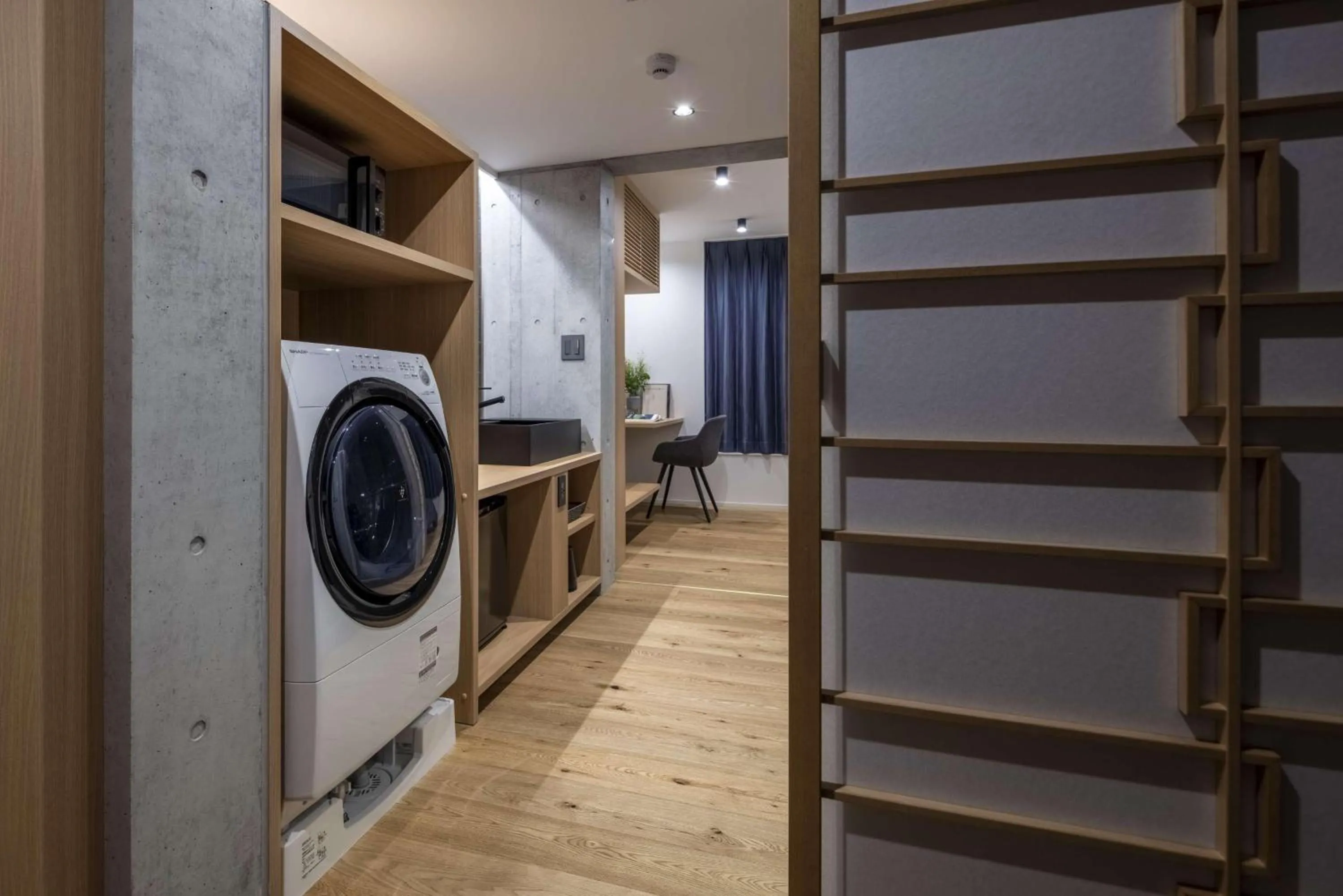 On site in Spatium Ginza Pony