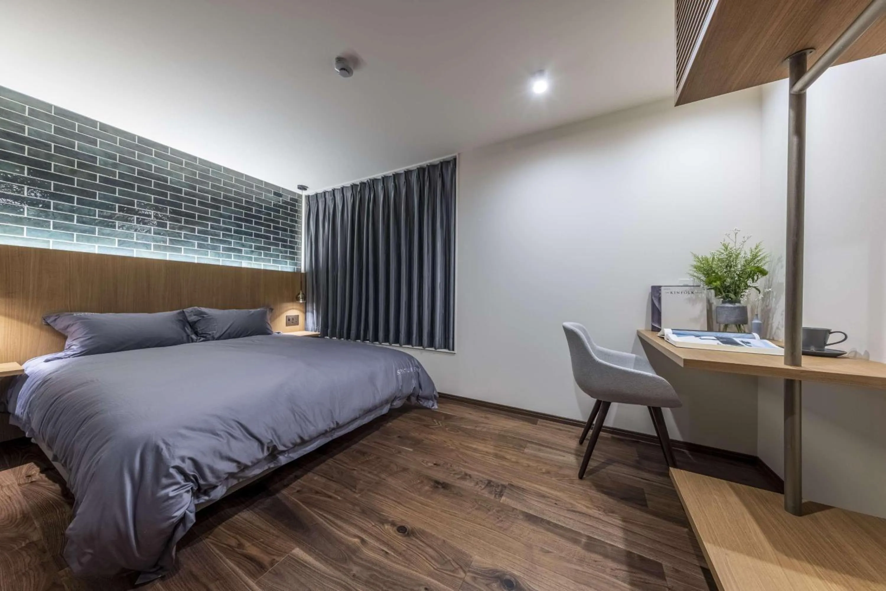 On site, Bed in Spatium Ginza Pony