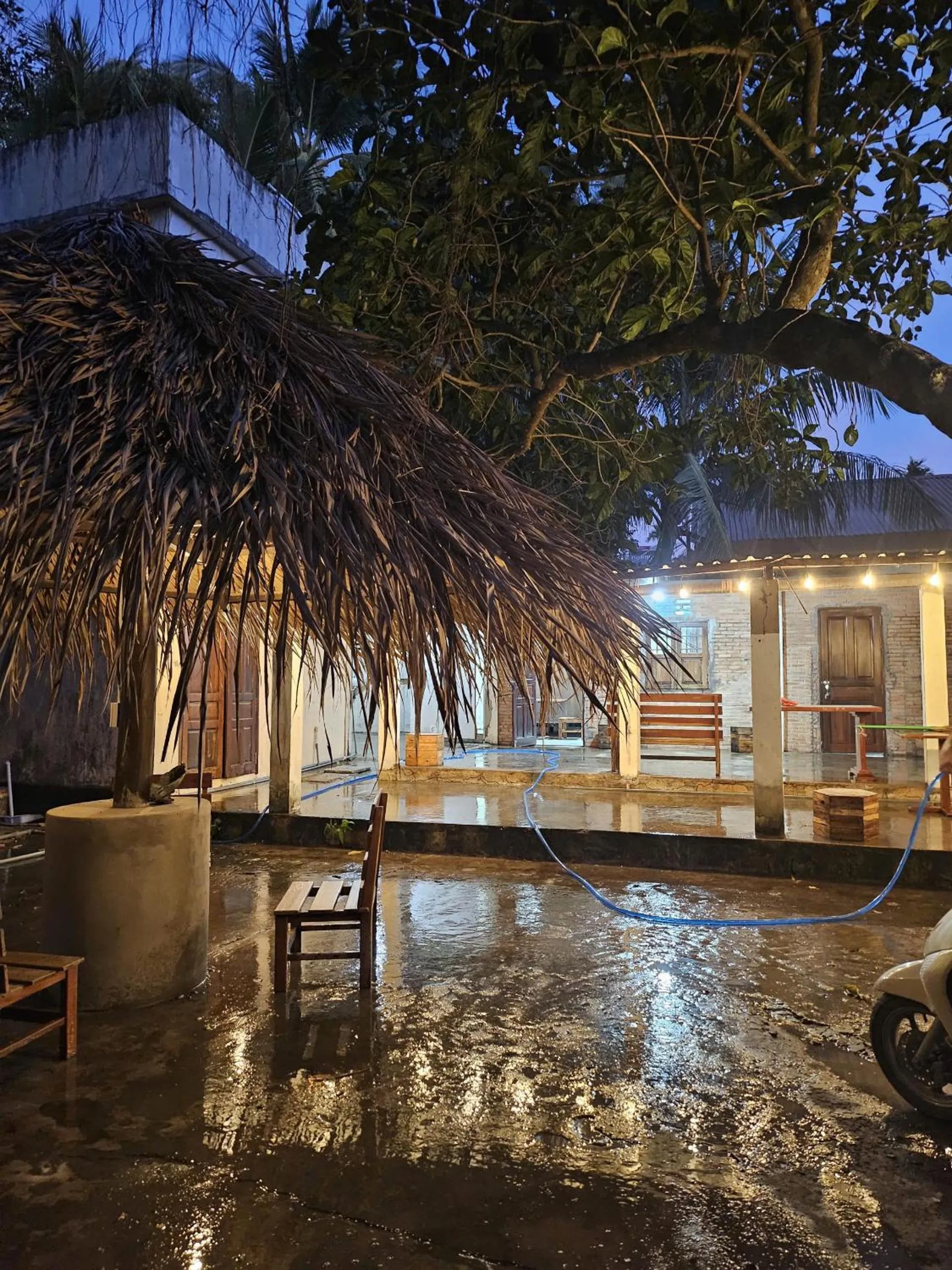 Patio in BB Hotel&Resort