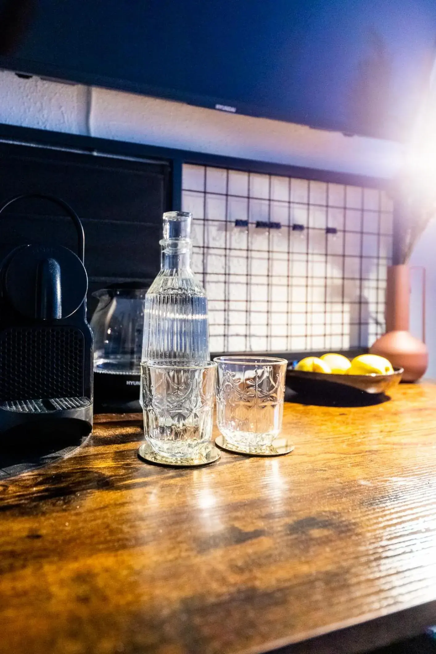 Food and drinks in Adagio Downtown Rooms Food and drinks in Adagio Downtown Rooms