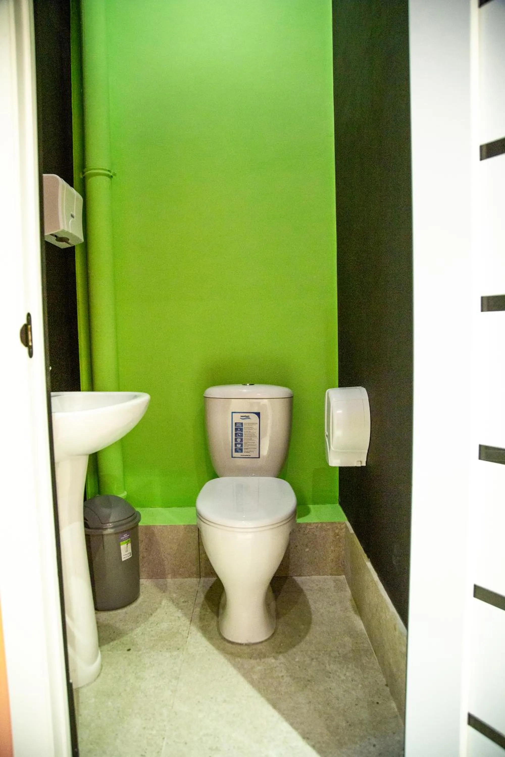 Toilet in WakeUp Bishkek