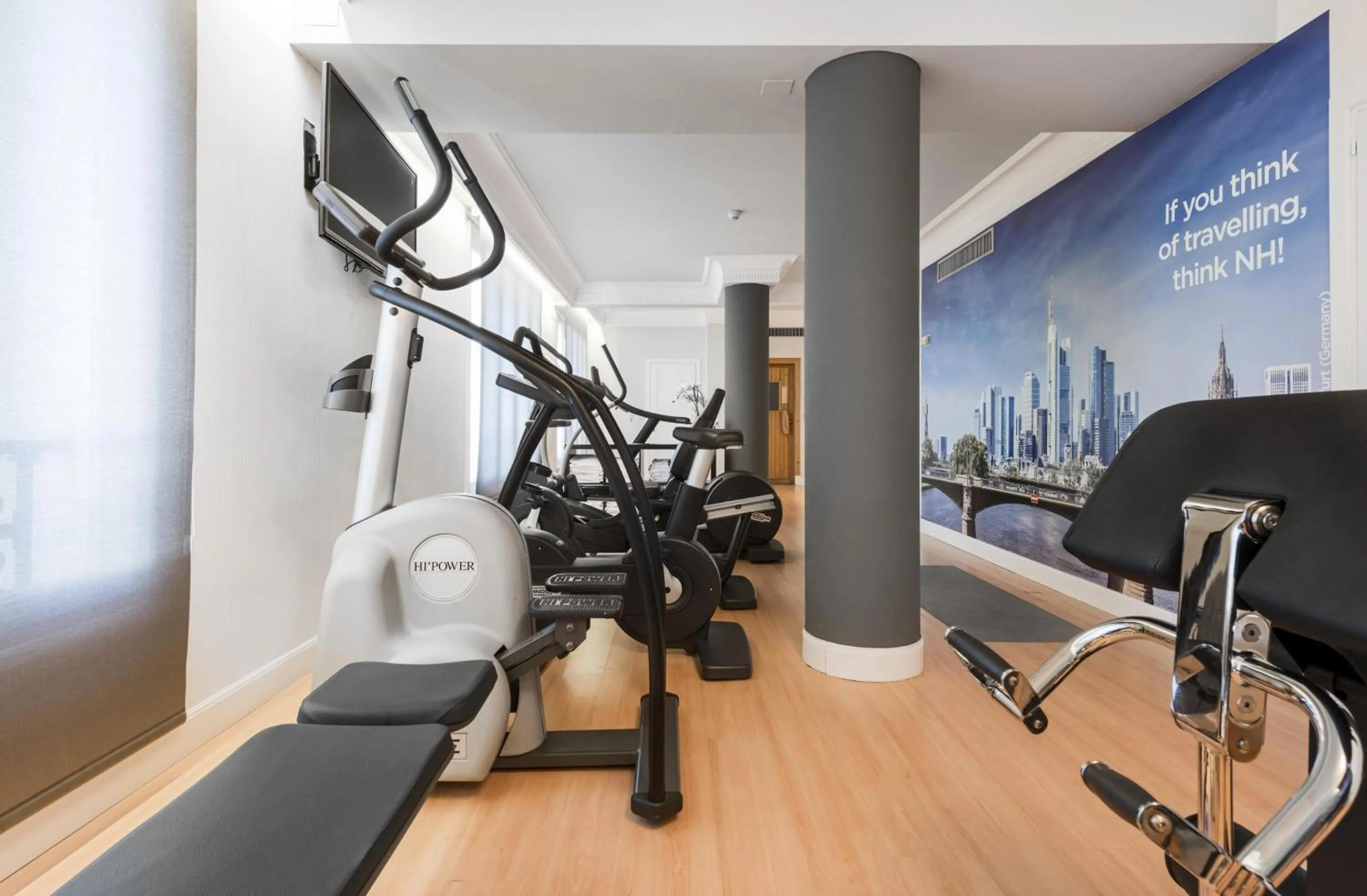 Fitness centre/facilities in NH Collection Gran Hotel de Zaragoza