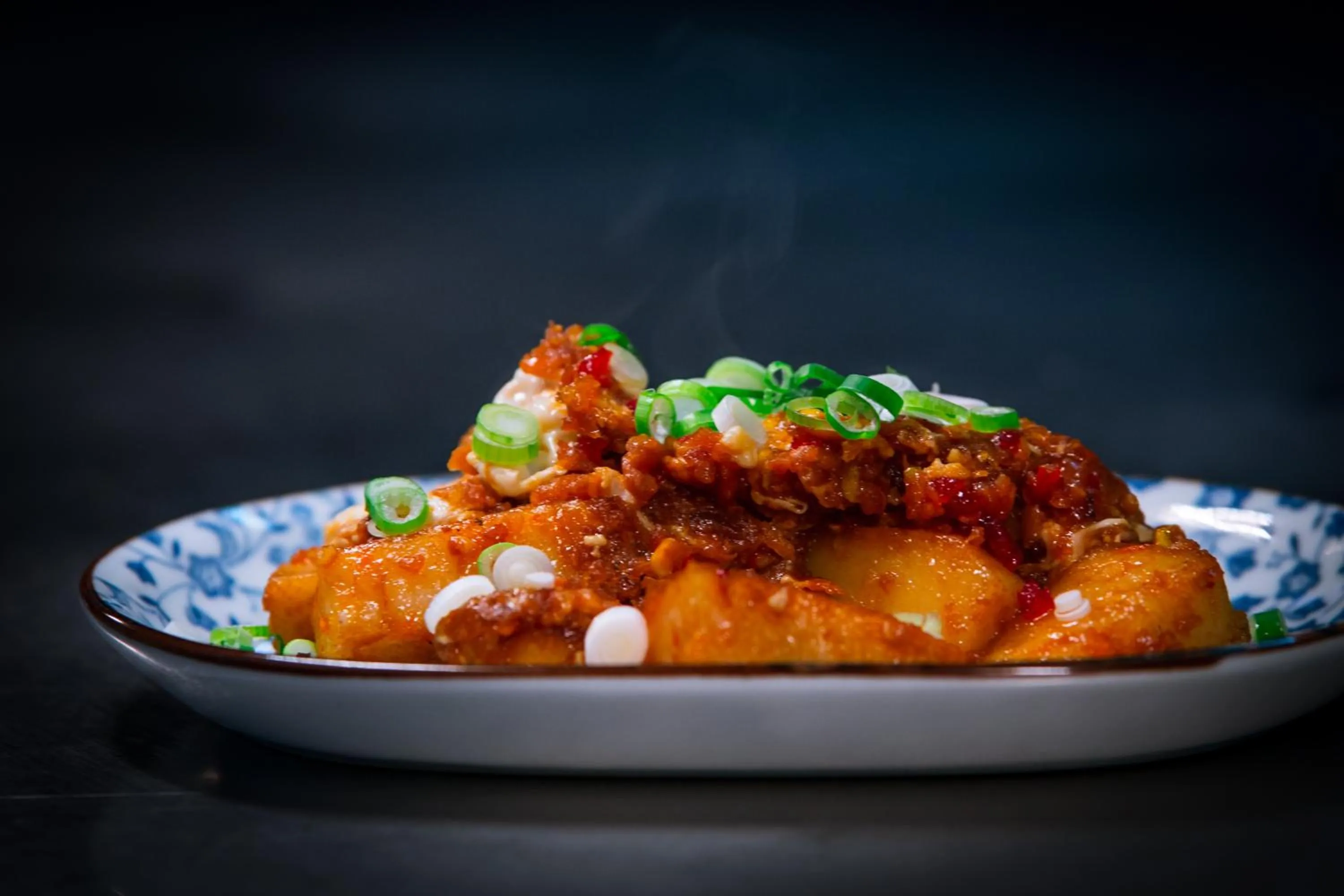 Food close-up in The Blue Piano Guesthouse