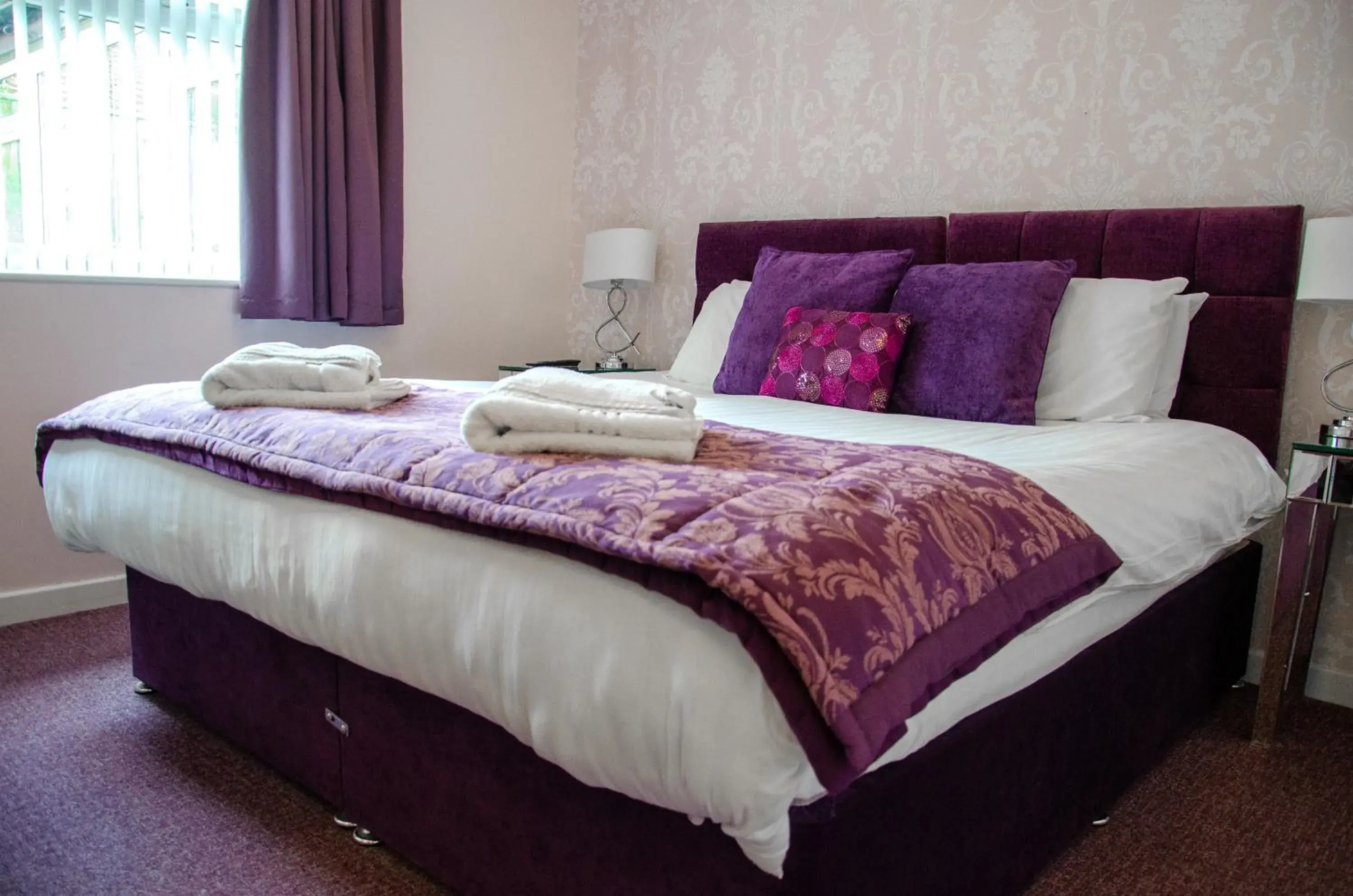 Bed in The Lemonfield Hotel Bed in The Lemonfield Hotel