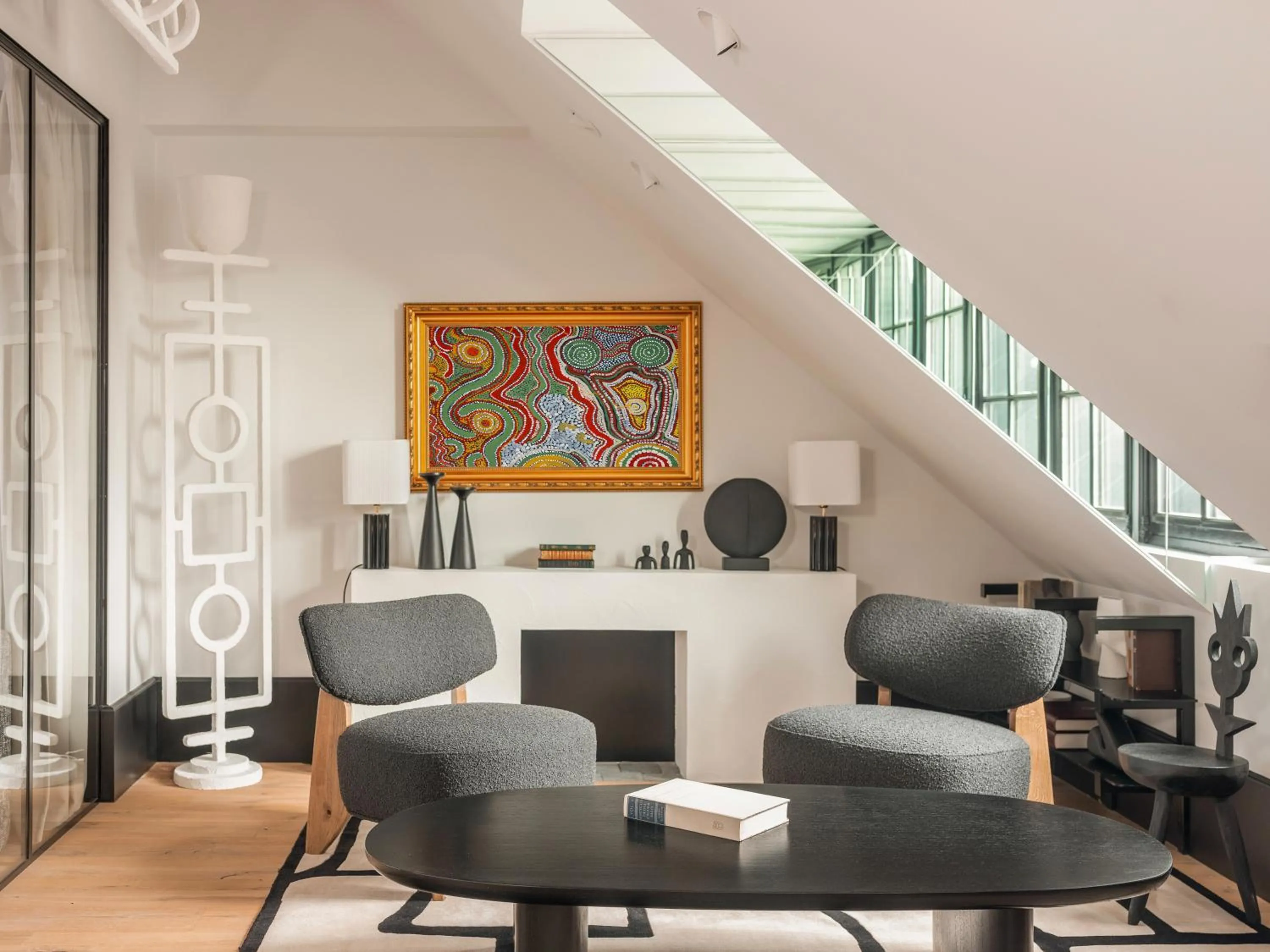 Living room in Balthazar Hotel & Spa Rennes - MGallery Collection