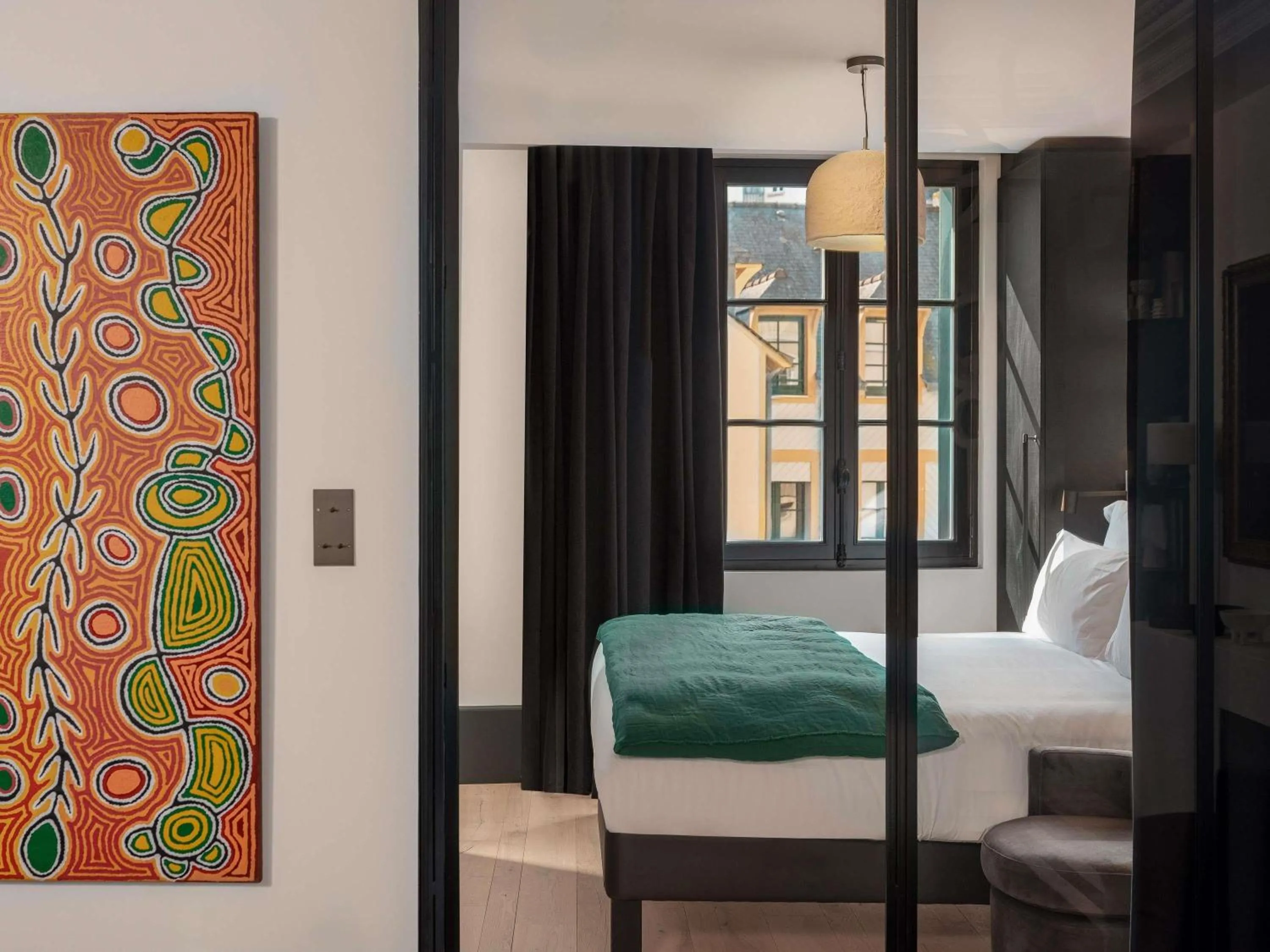 Bedroom, Bed in Balthazar Hotel & Spa Rennes - MGallery Collection