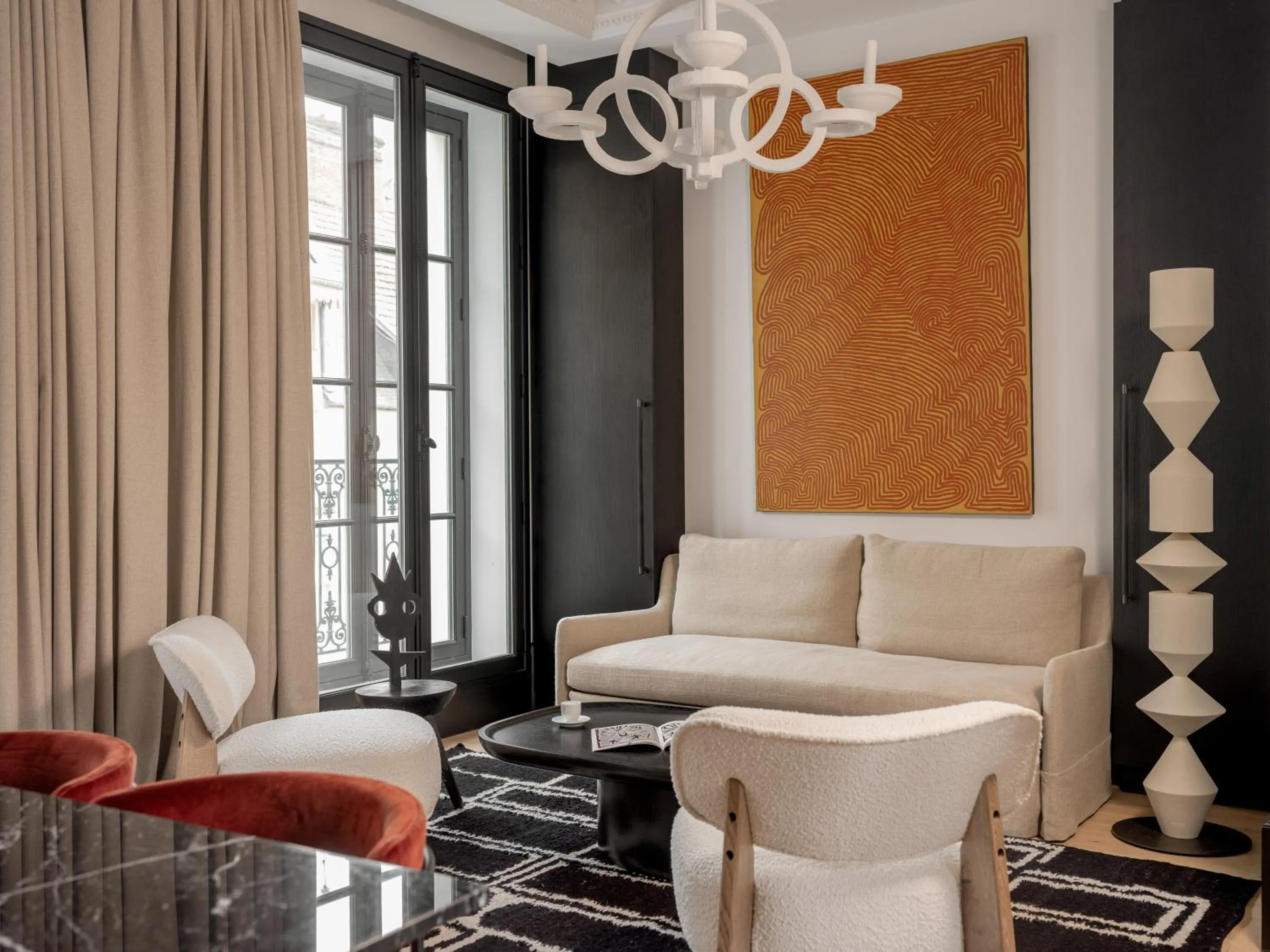 Living room in Balthazar Hotel & Spa Rennes - MGallery Collection