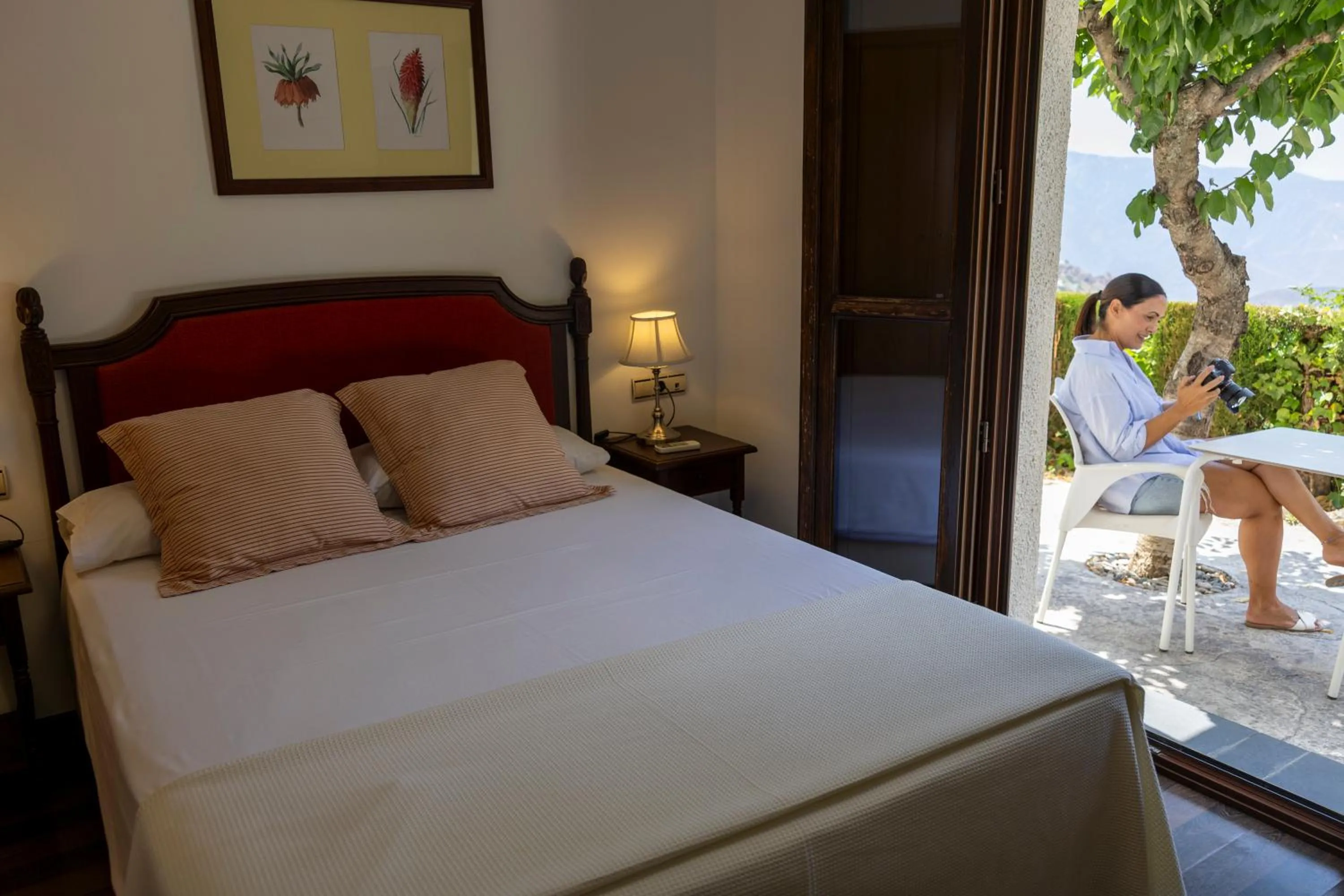 Bedroom, Bed in Villa Turistica de Bubion