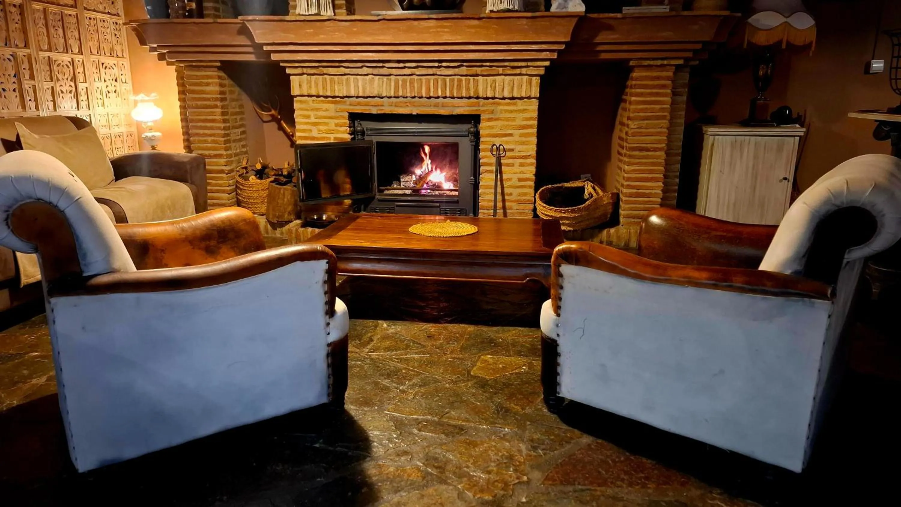 Lobby or reception in Hotel Rural Los Jarales