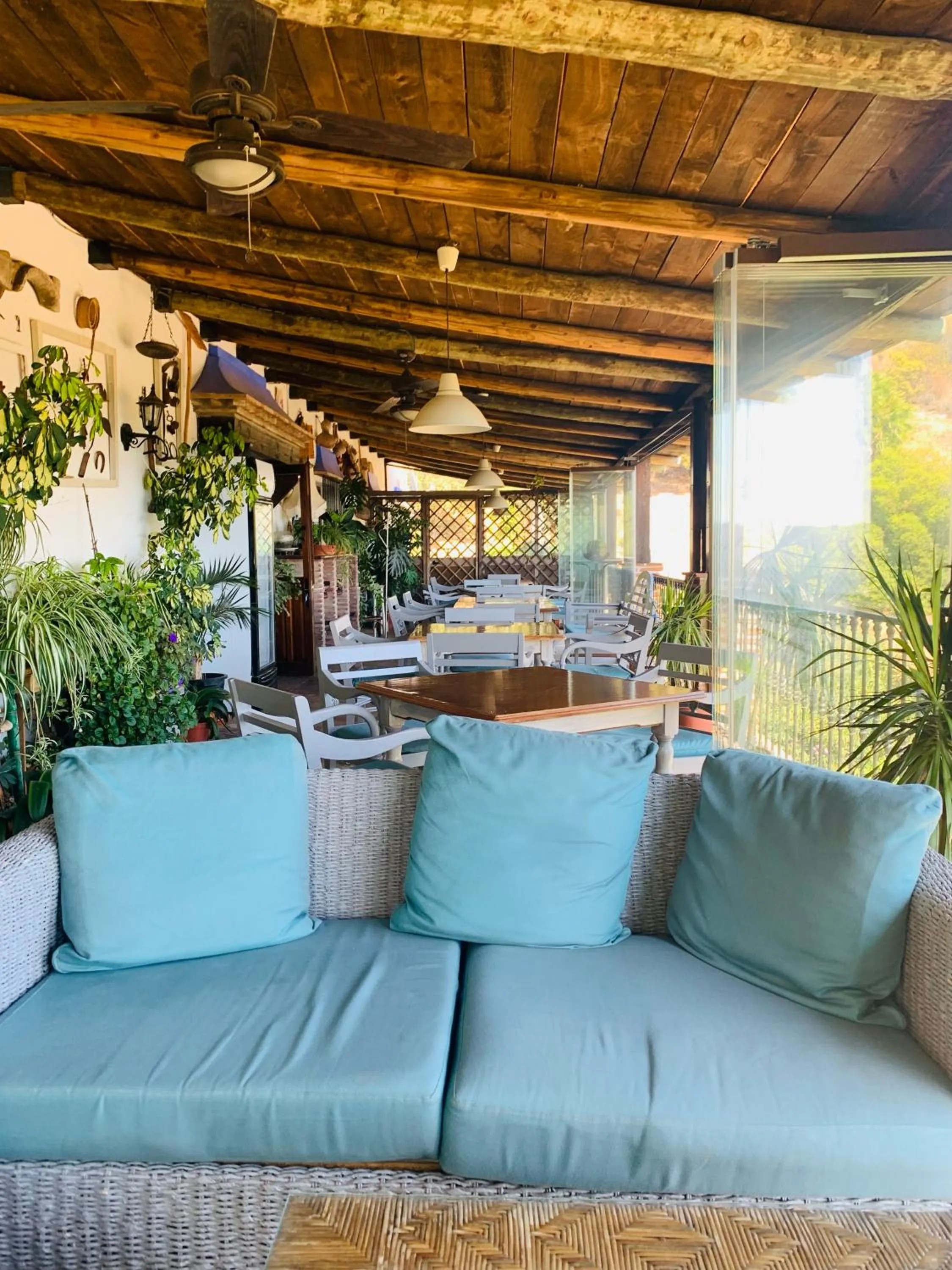 Balcony/Terrace in Hotel Rural Los Jarales