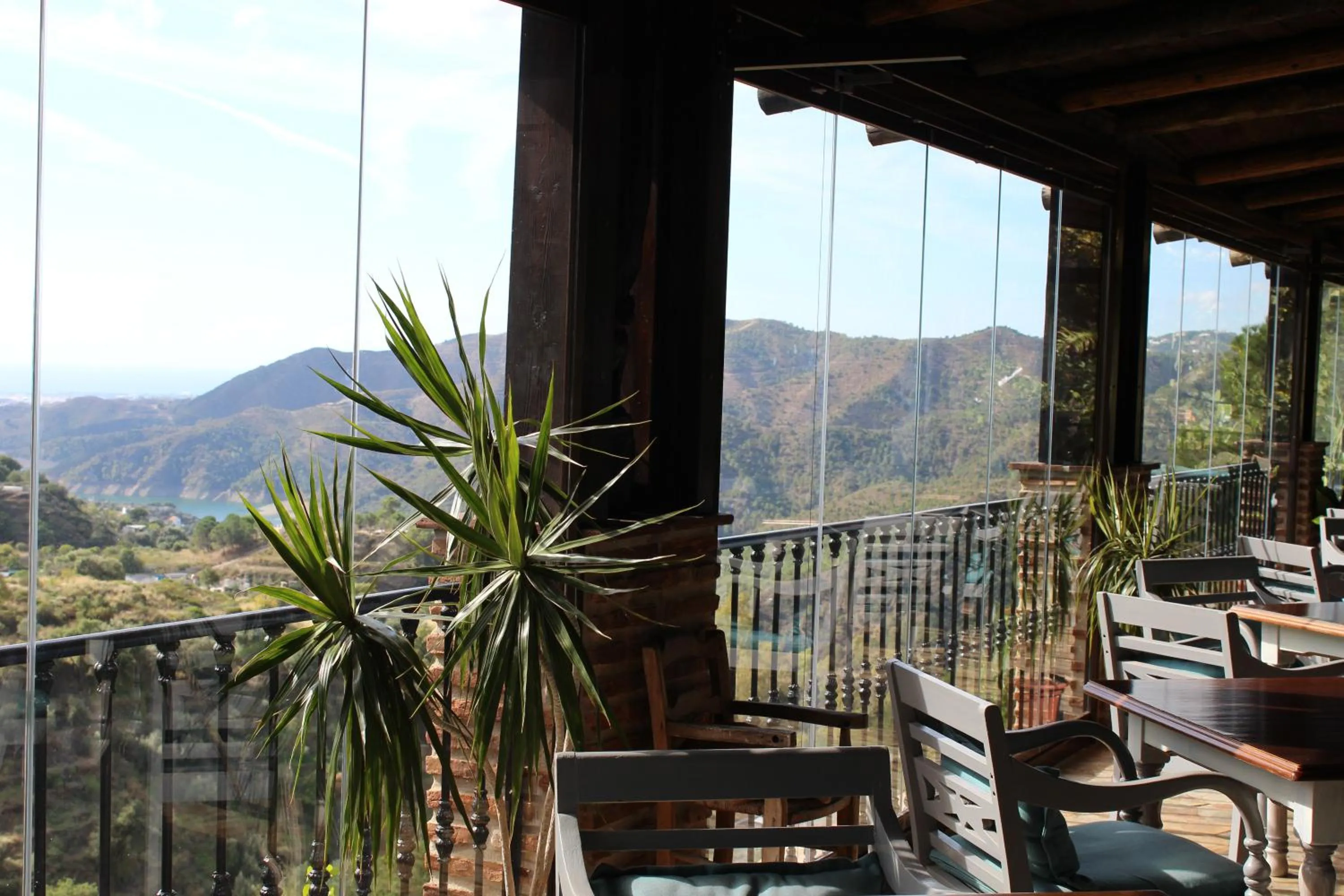 Balcony/Terrace in Hotel Rural Los Jarales