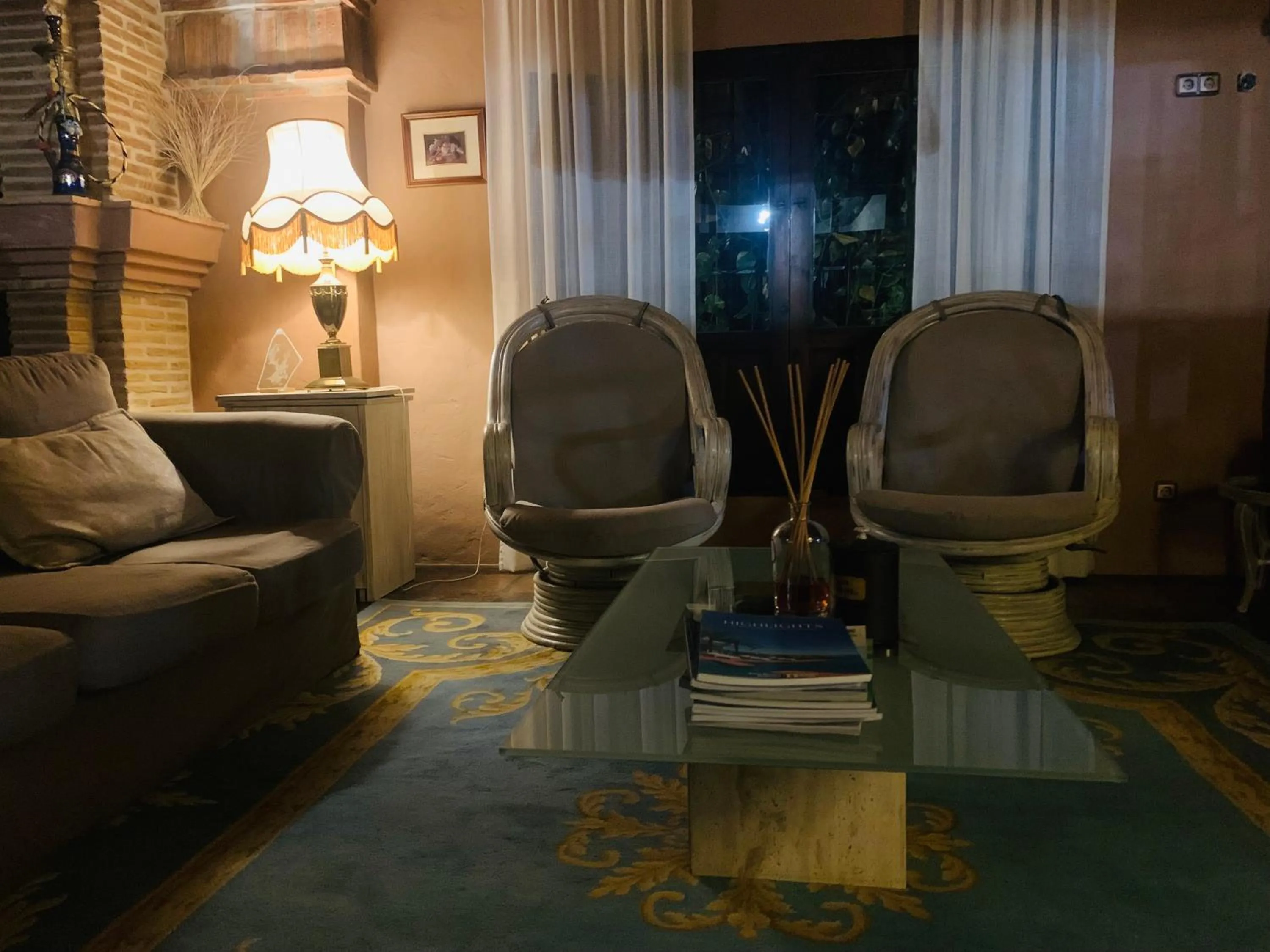 Lobby or reception in Hotel Rural Los Jarales