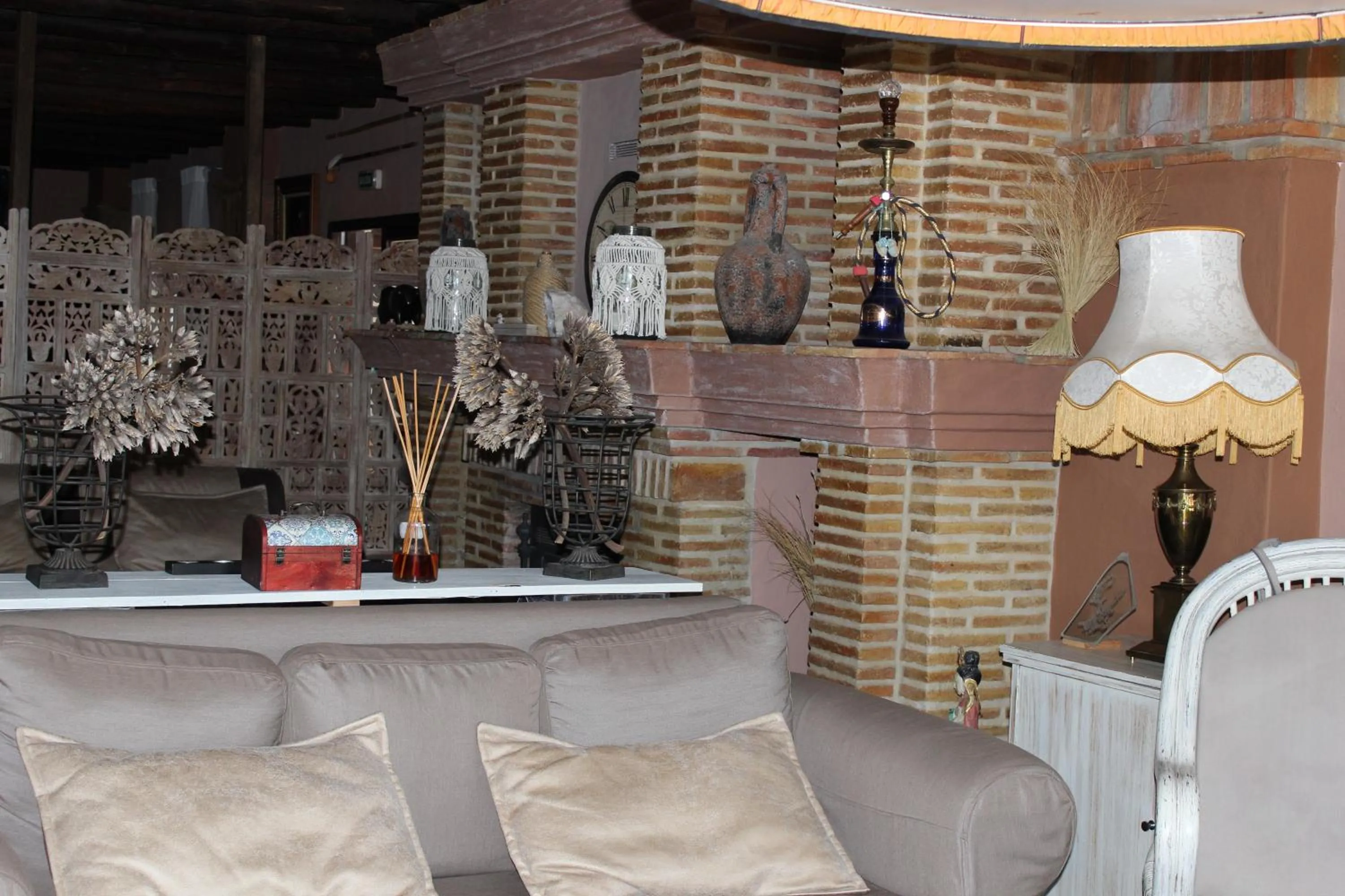 Lobby or reception in Hotel Rural Los Jarales