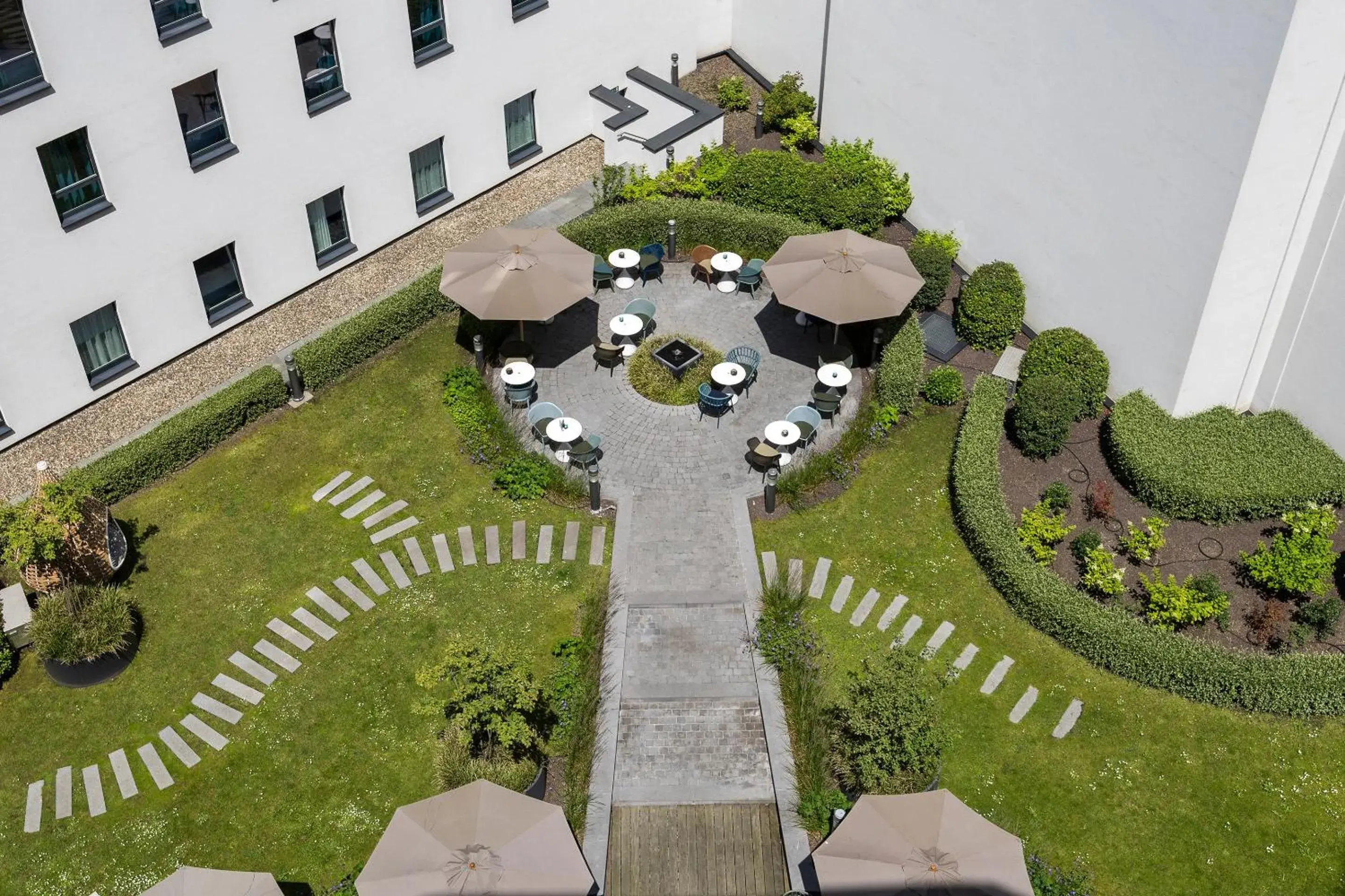 Property building in Motel One Brussels Property building in Motel One Brussels