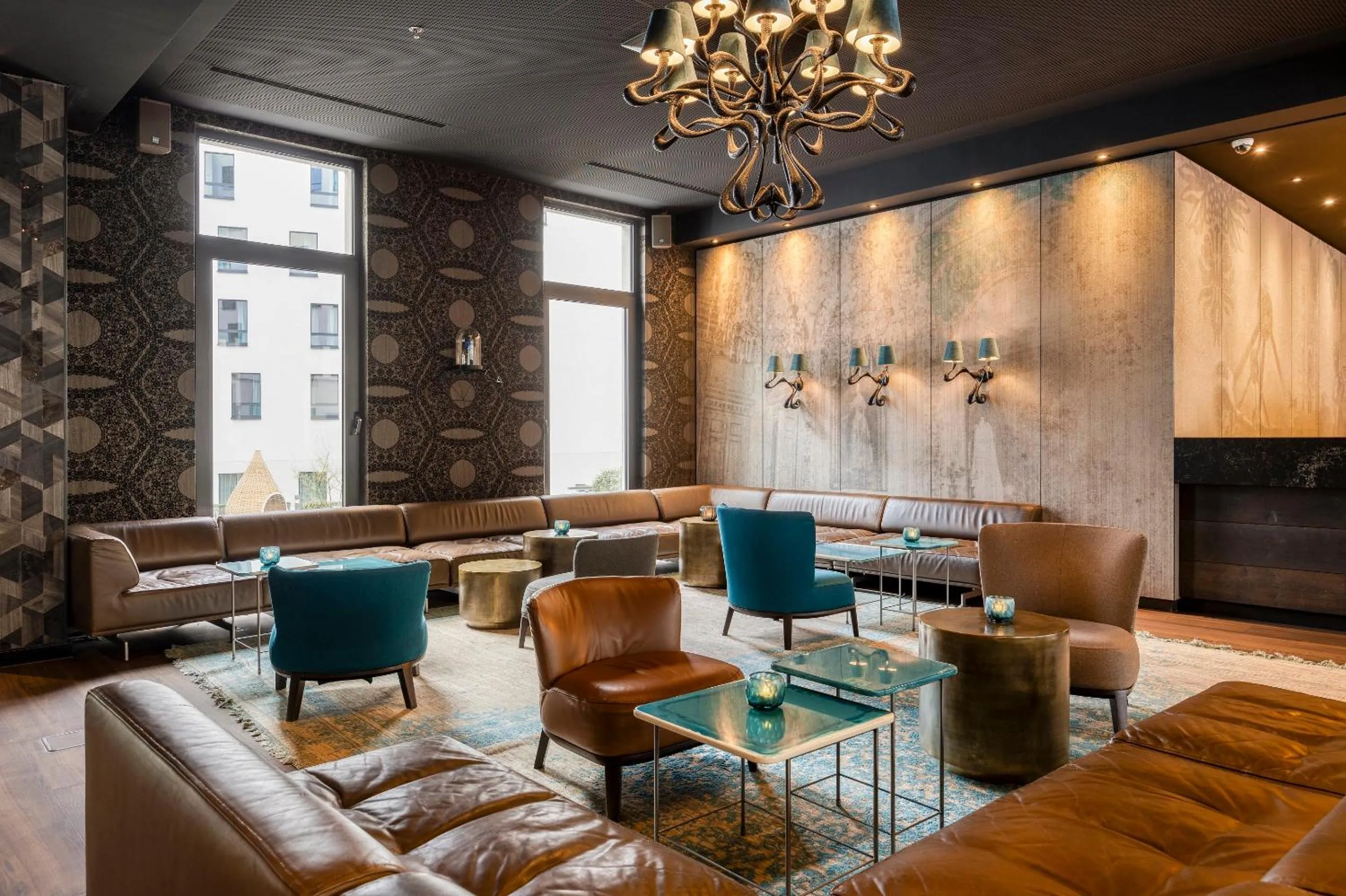 Lounge or bar in Motel One Brussels
