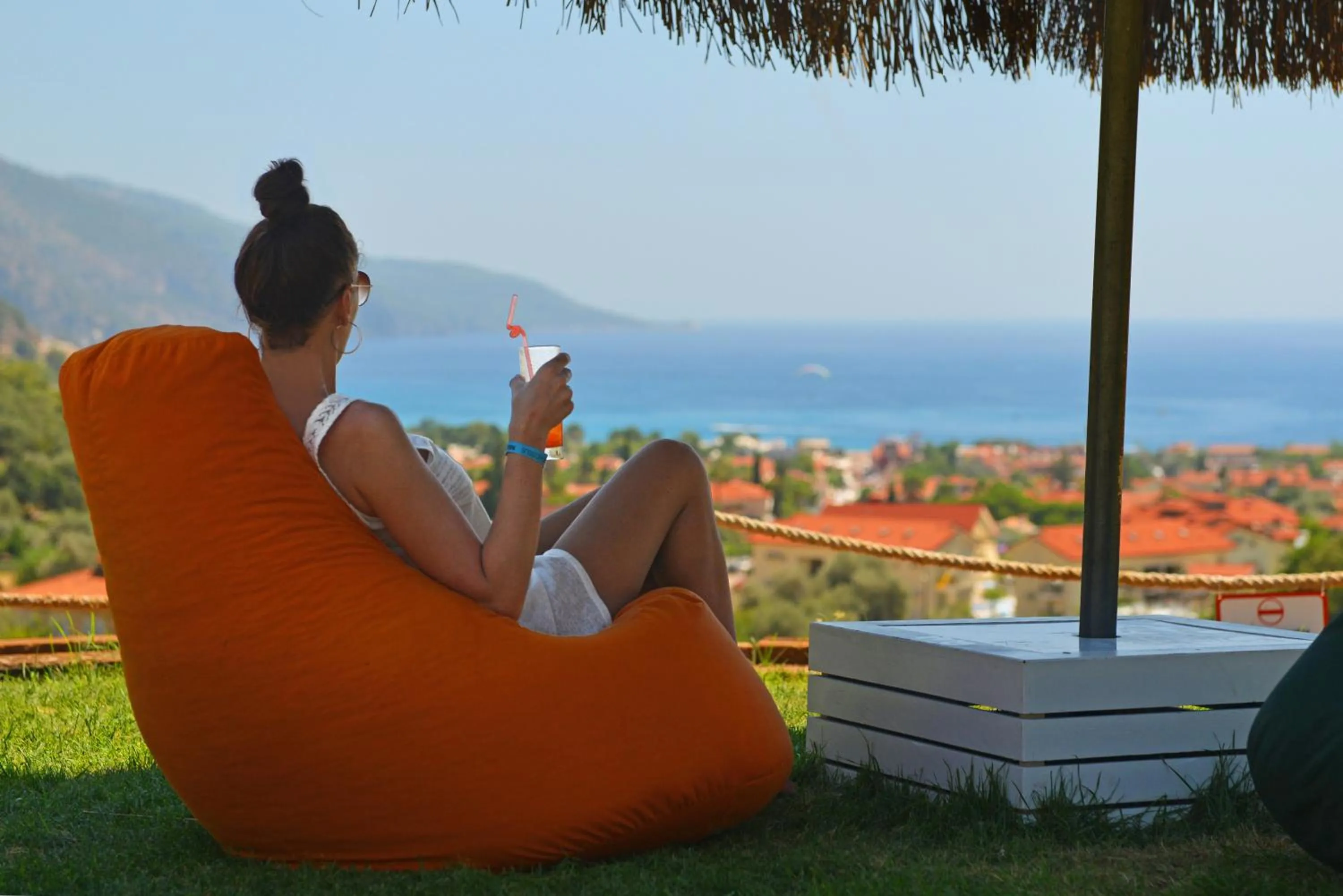 Sea view in Manaspark Deluxe Hotel