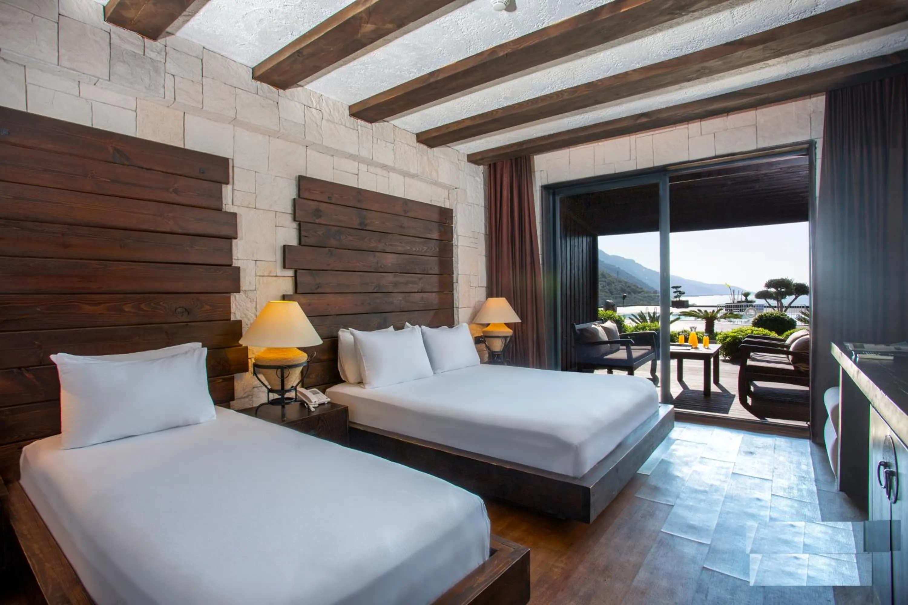 View (from property/room), Bed in Manaspark Deluxe Hotel