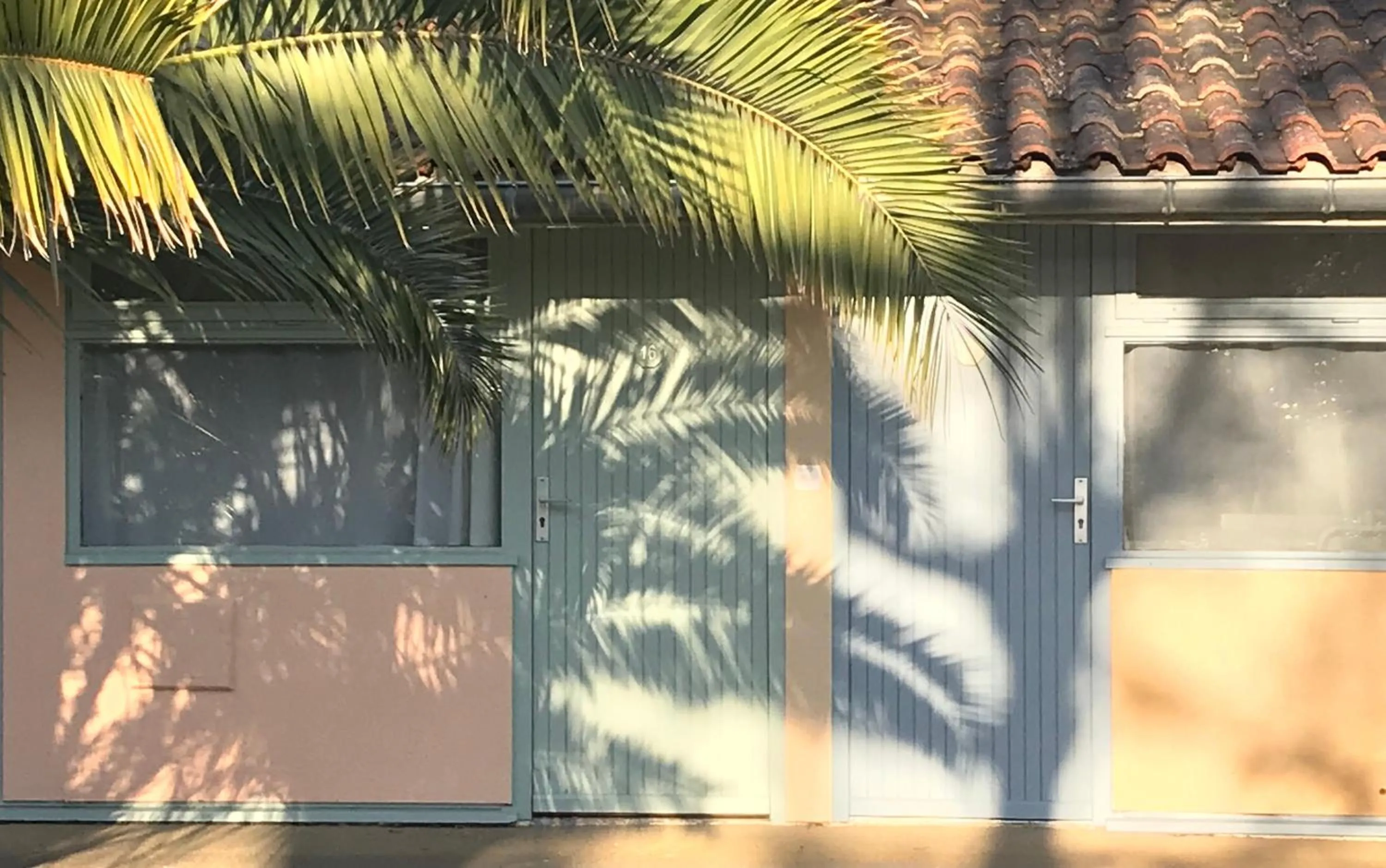 Garden view in Résidence Thibaud