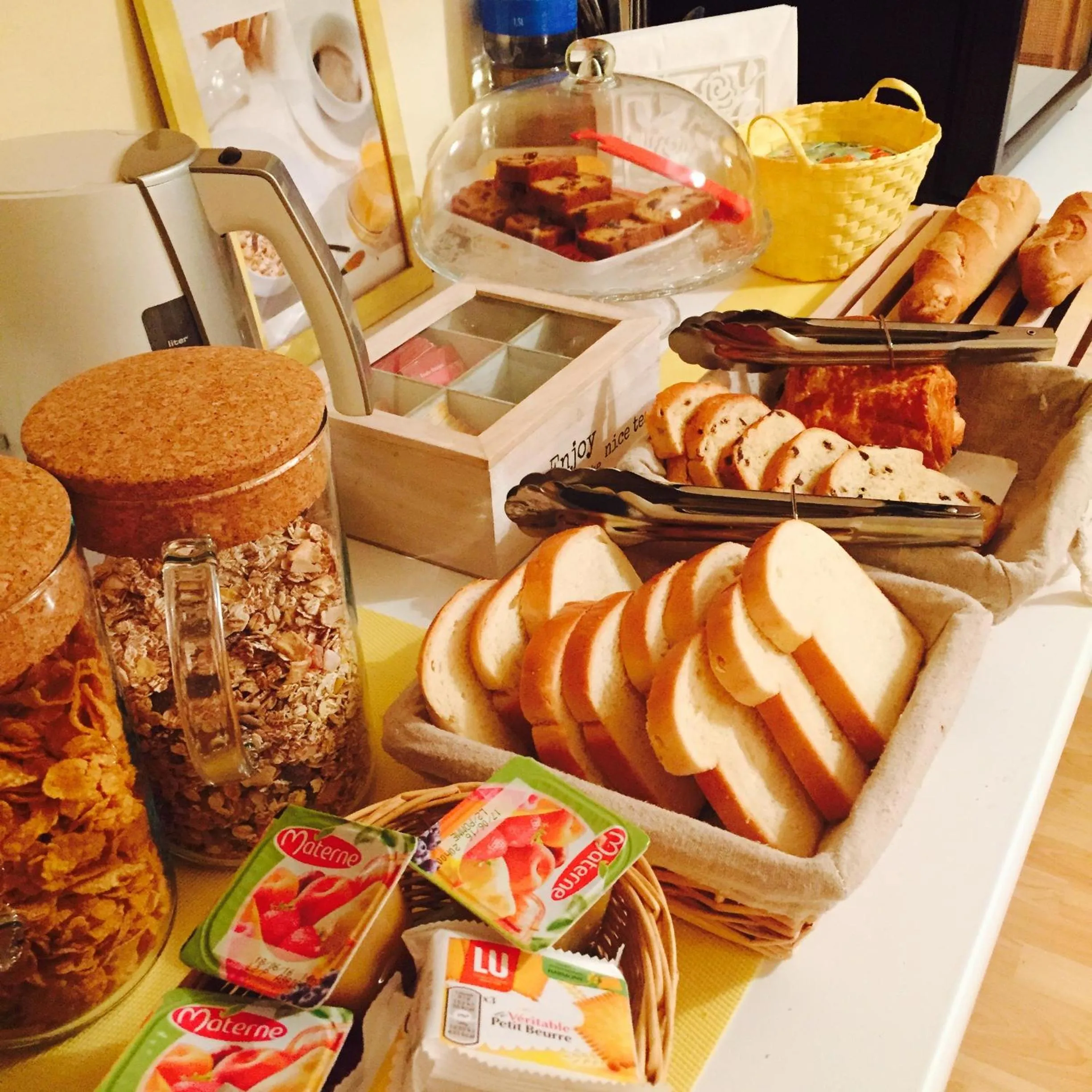 Food and drinks in Résidence Thibaud