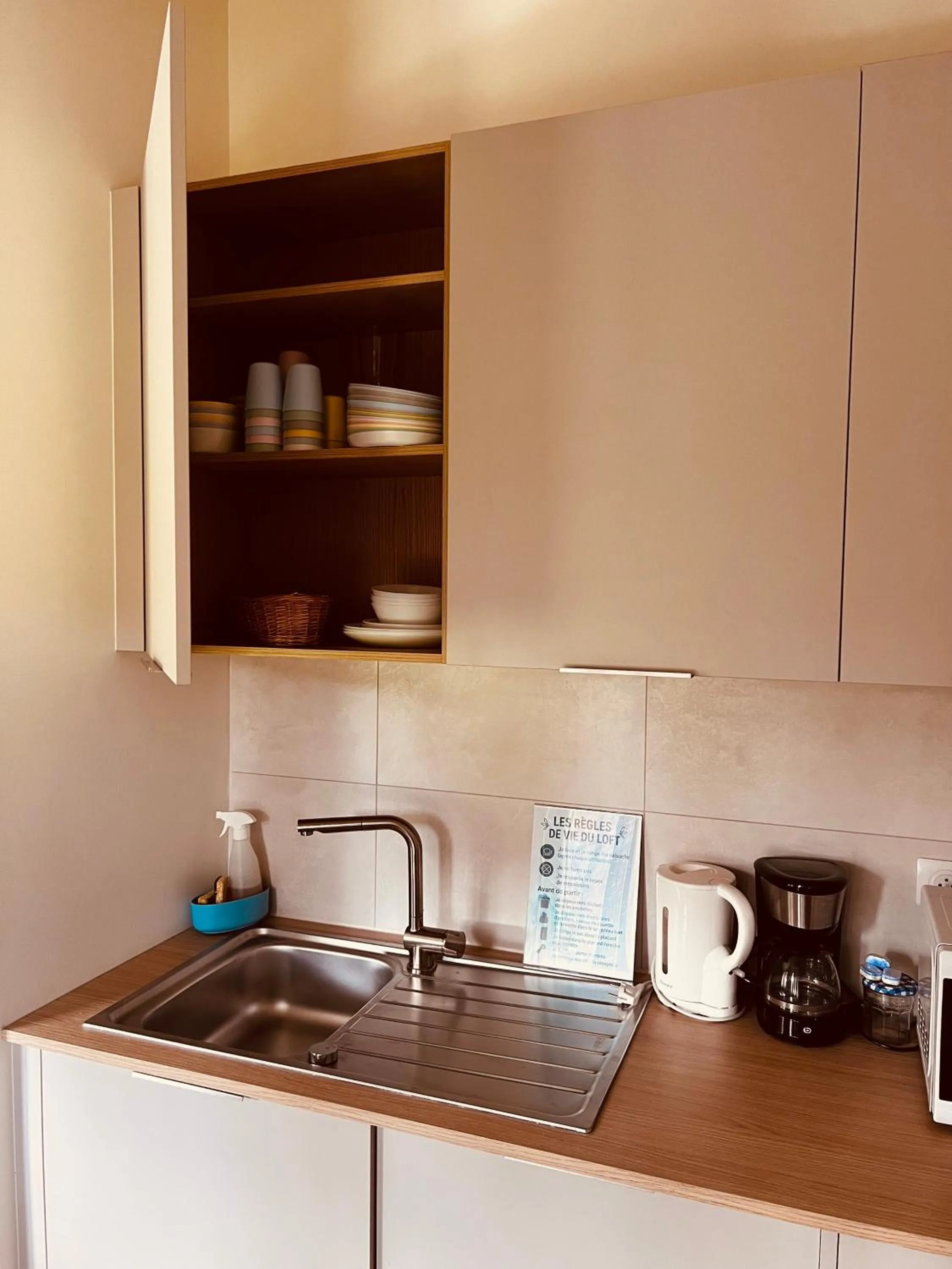 Kitchen or kitchenette in Résidence Thibaud