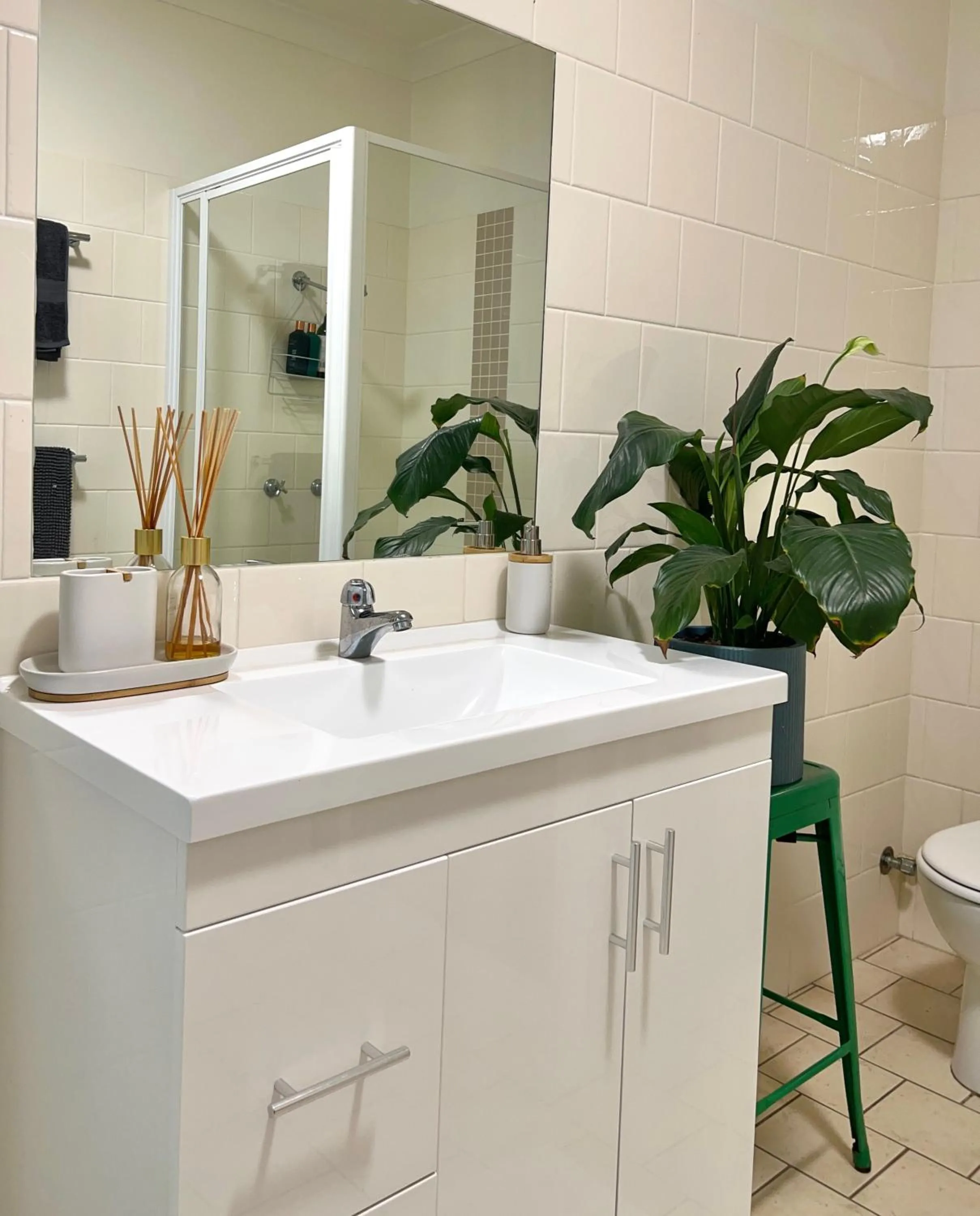 Bathroom in Stays on Main