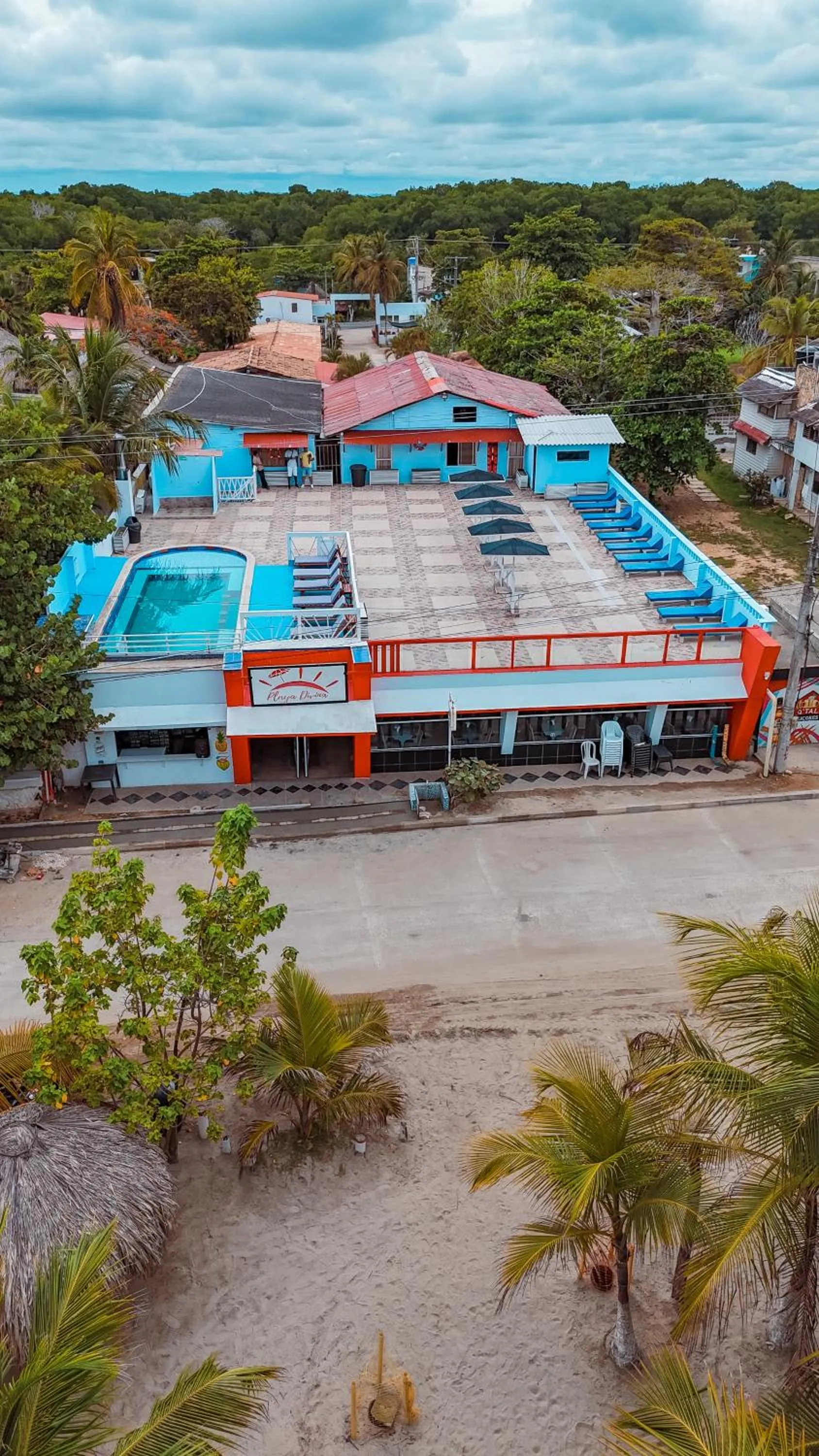 Bird's eye view in Hotel Playa Divina