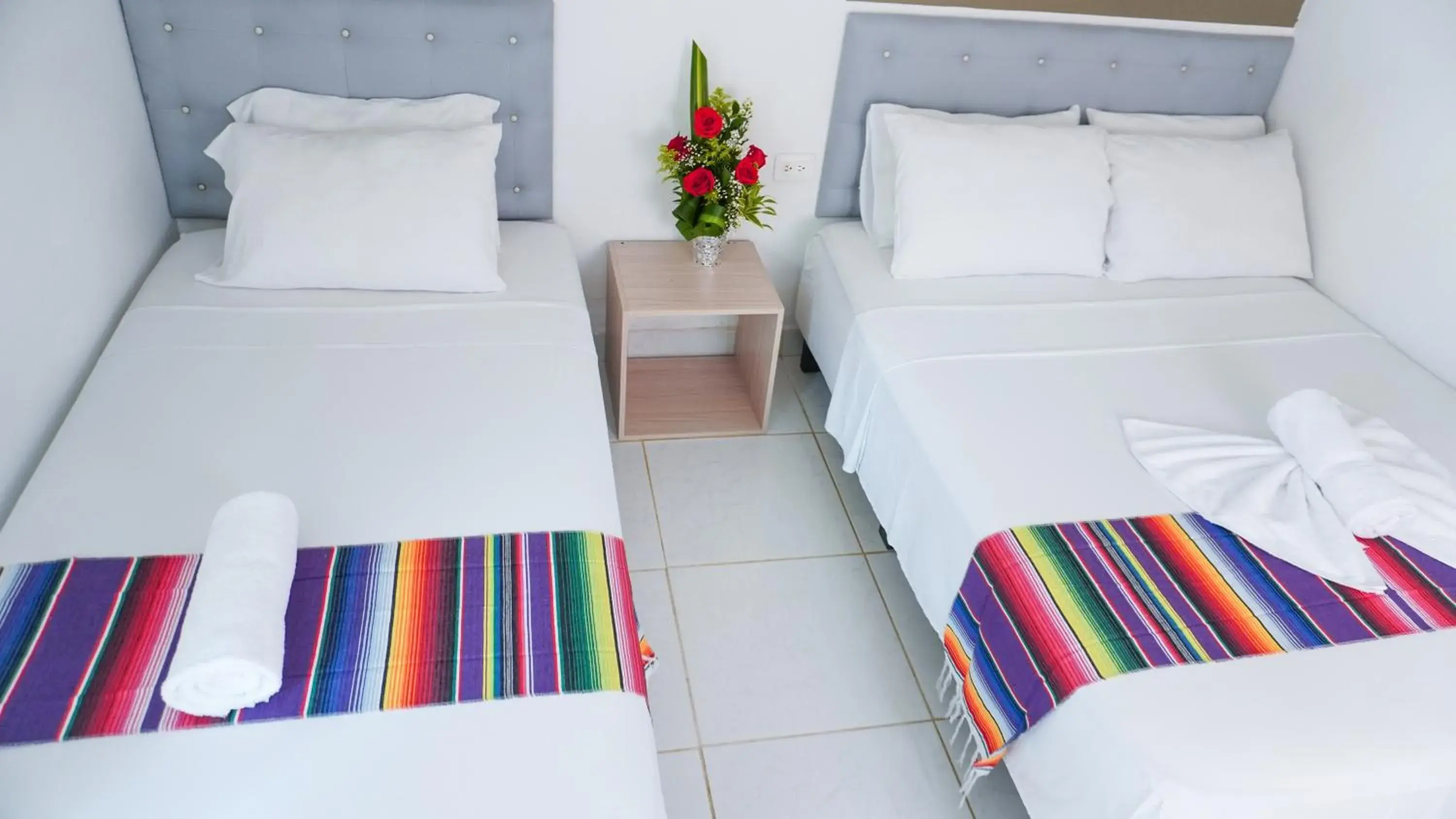 Bed in Hotel Playa Divina Bed in Hotel Playa Divina