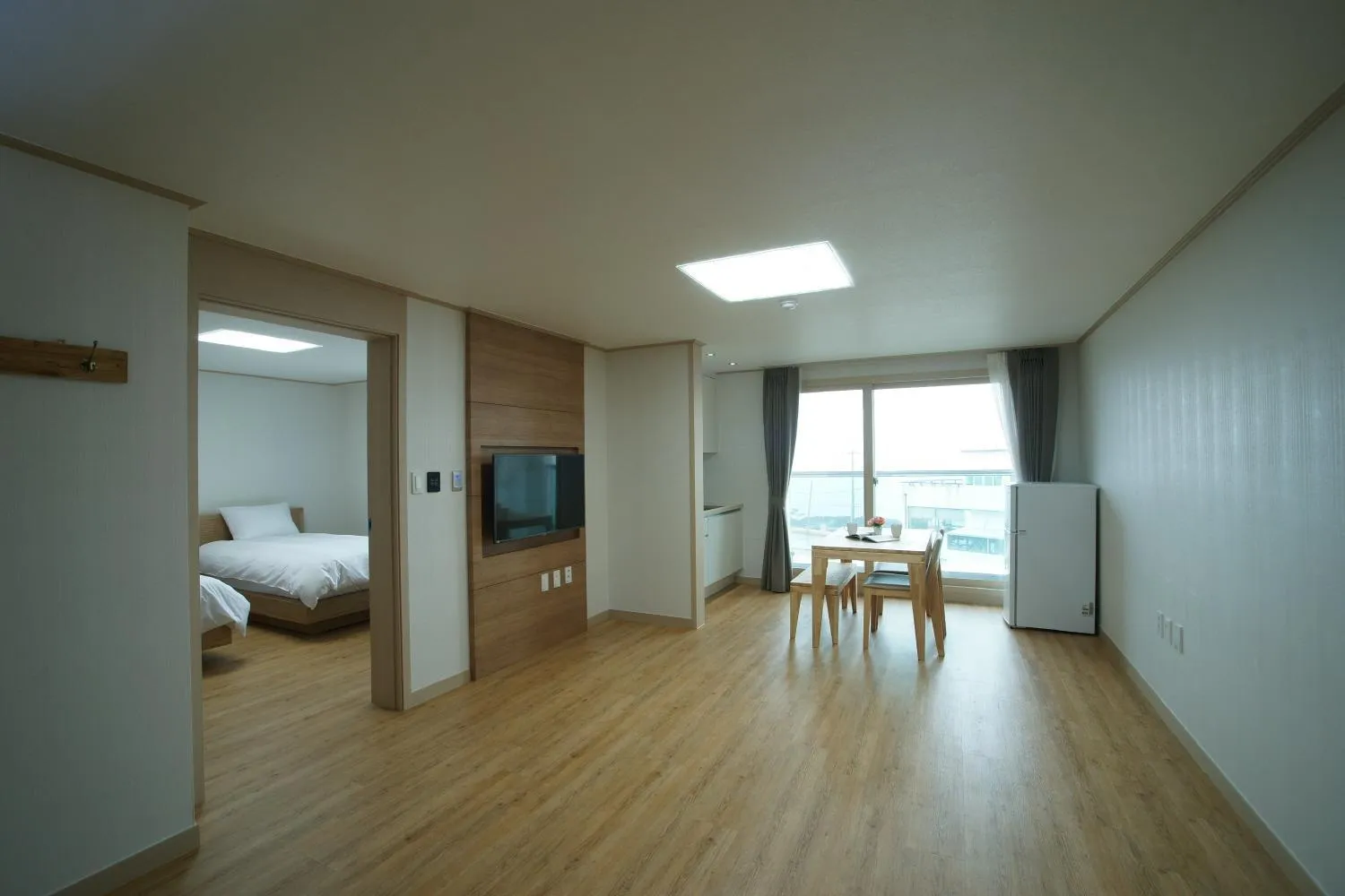 Bed in The Beach Pension