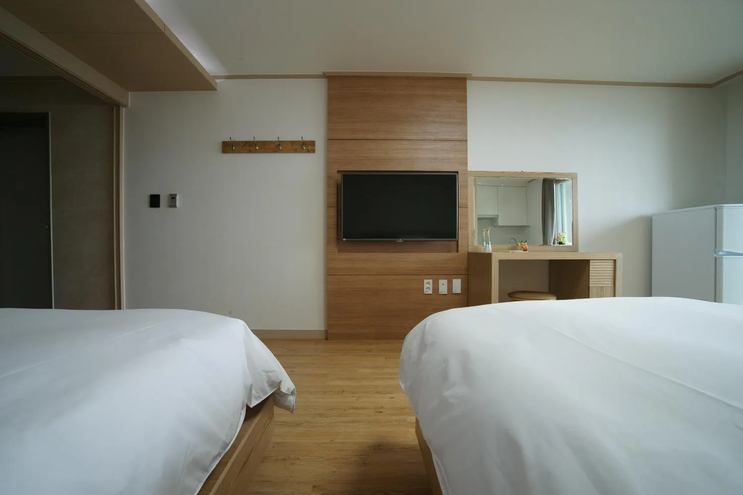 Bed in The Beach Pension