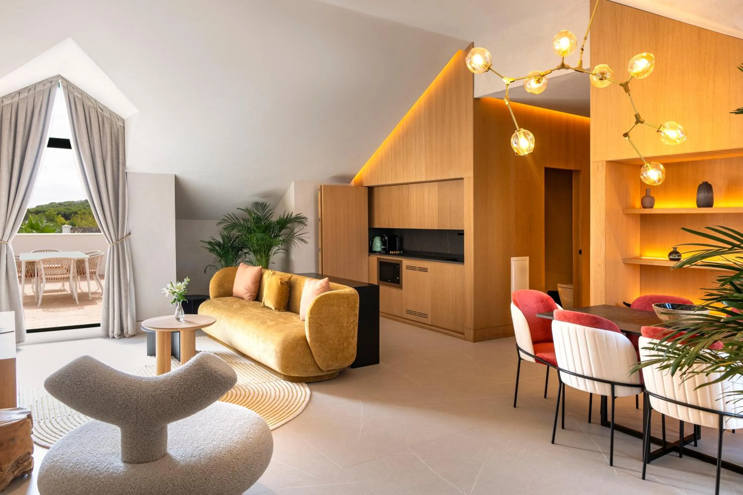 Seating area in SO/ Sotogrande Spa & Golf Resort Hotel