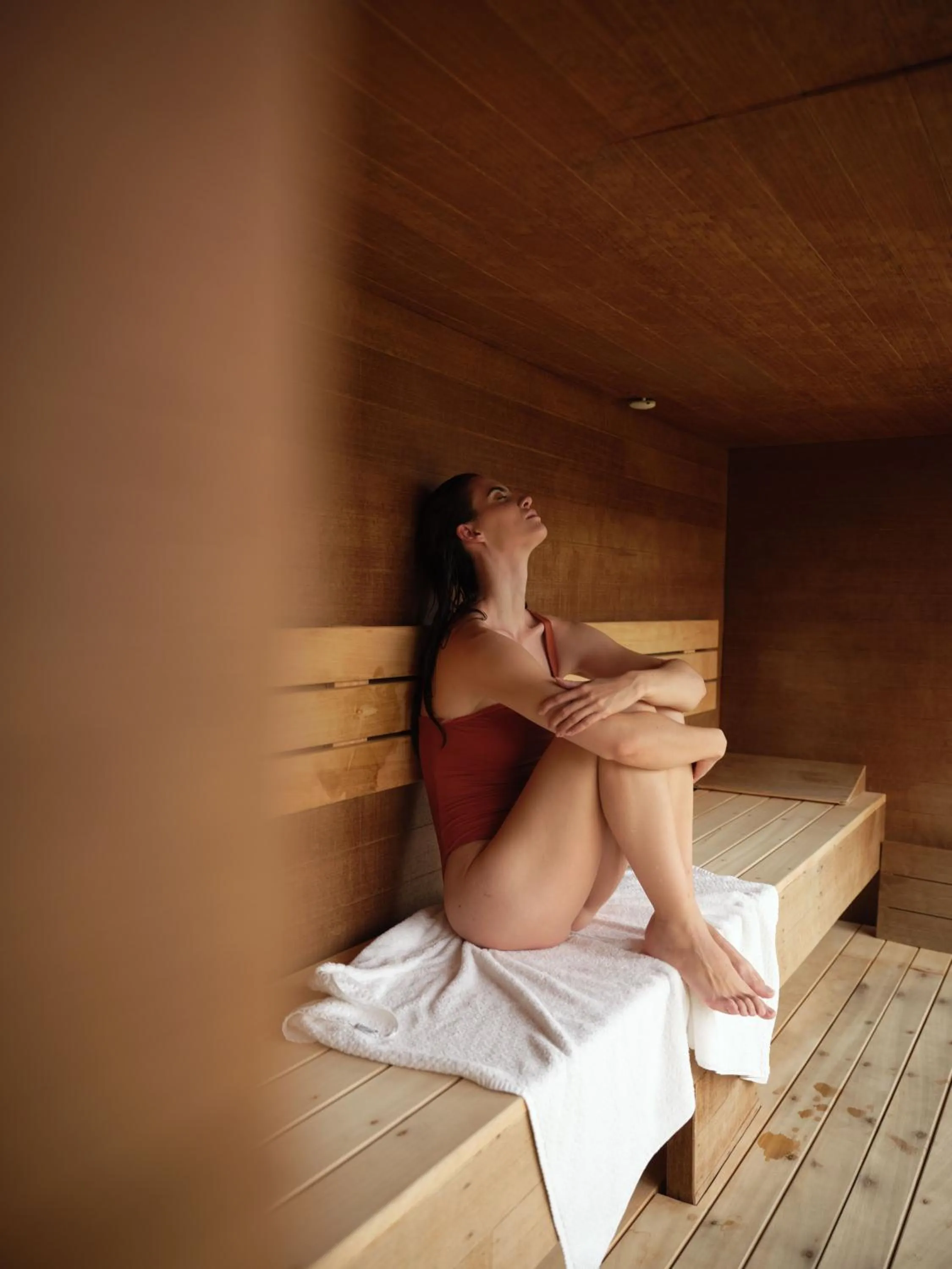 Sauna in SO/ Sotogrande Spa & Golf Resort Hotel