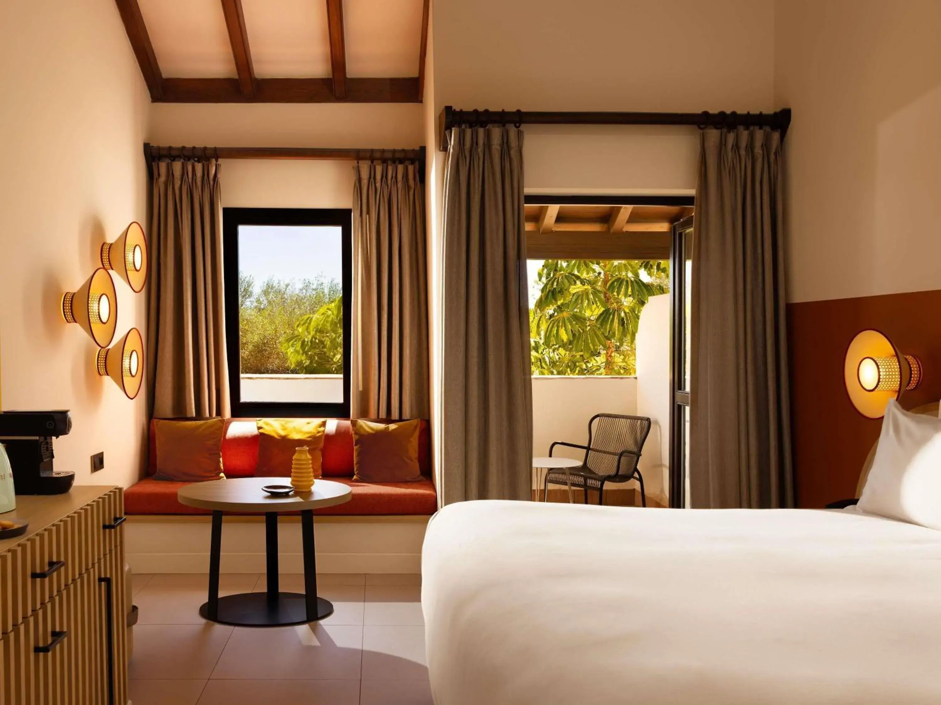 Bedroom, Bed in SO/ Sotogrande Spa & Golf Resort Hotel Bedroom, Bed in SO/ Sotogrande Spa & Golf Resort Hotel