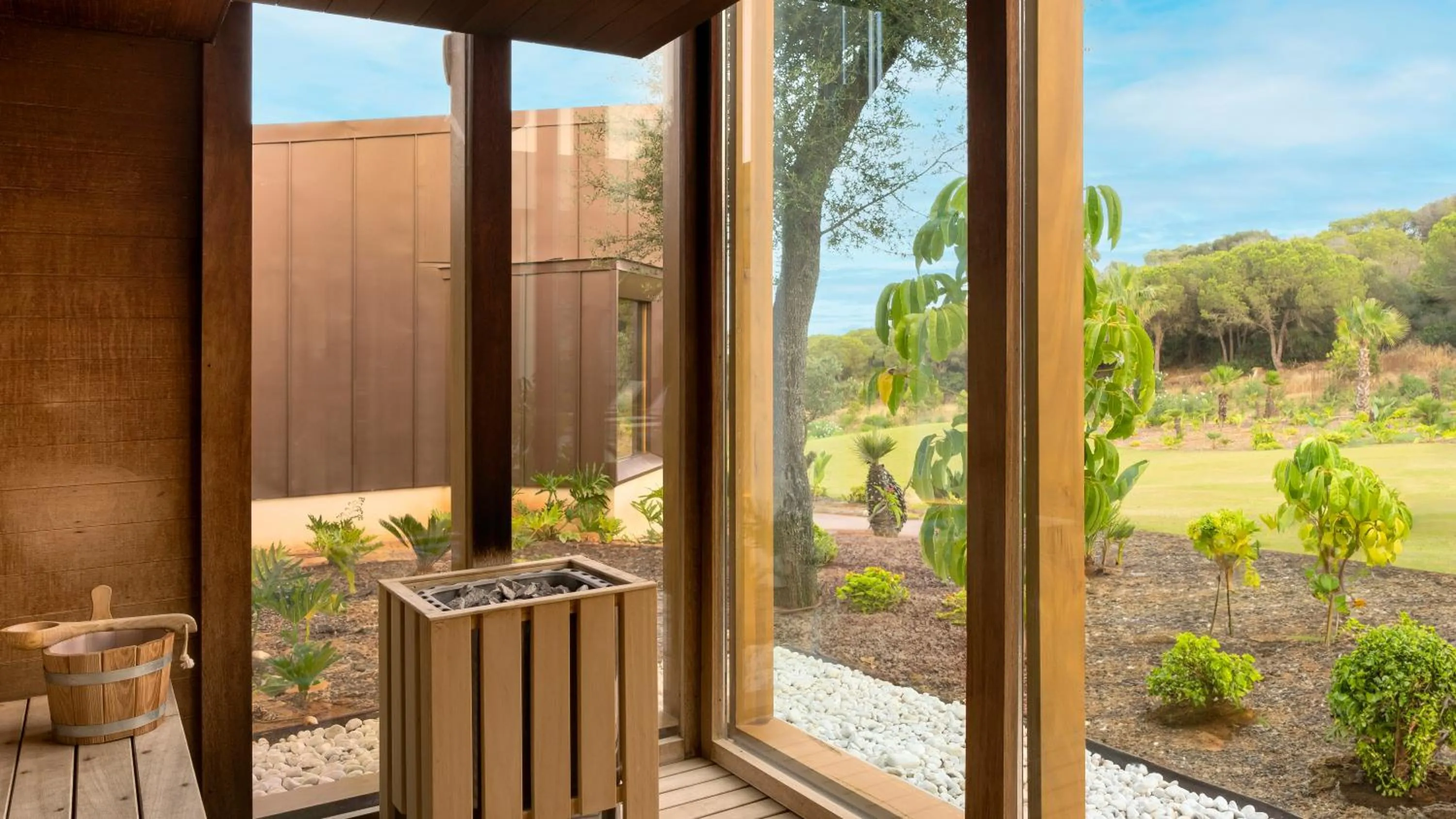 Sauna in SO/ Sotogrande Spa & Golf Resort Hotel