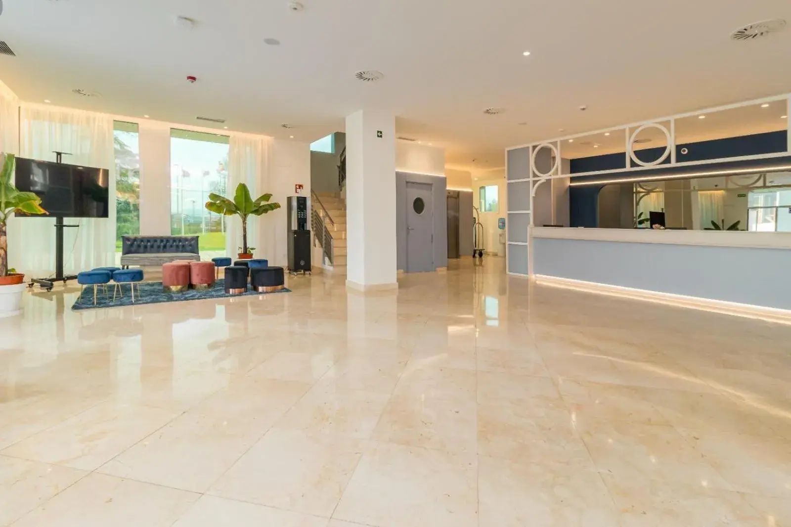 Property building in Hotel Puerta Santander Property building in Hotel Puerta Santander