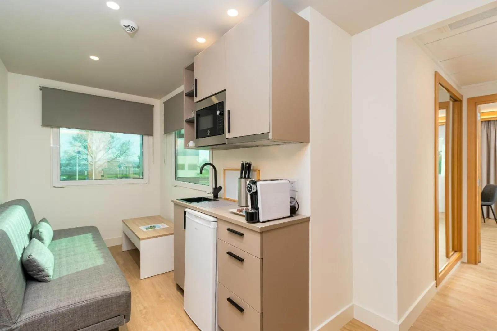 kitchen in Hotel Puerta Santander